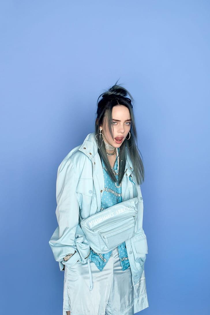 Billie Eilish Black and White 2020 Wallpapers