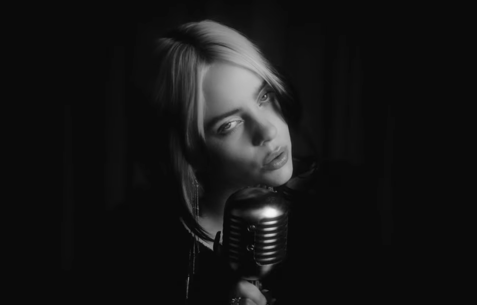 Billie Eilish Black and White 2020 Wallpapers