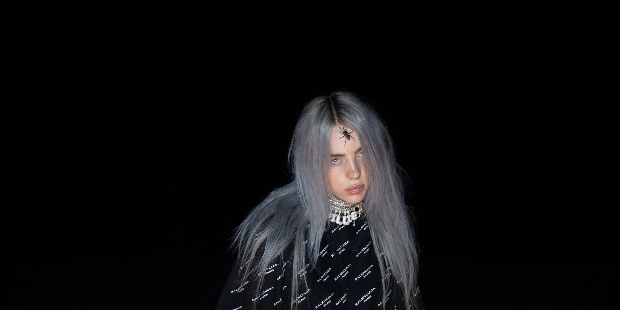 Billie Eilish Black And White Photo Wallpapers