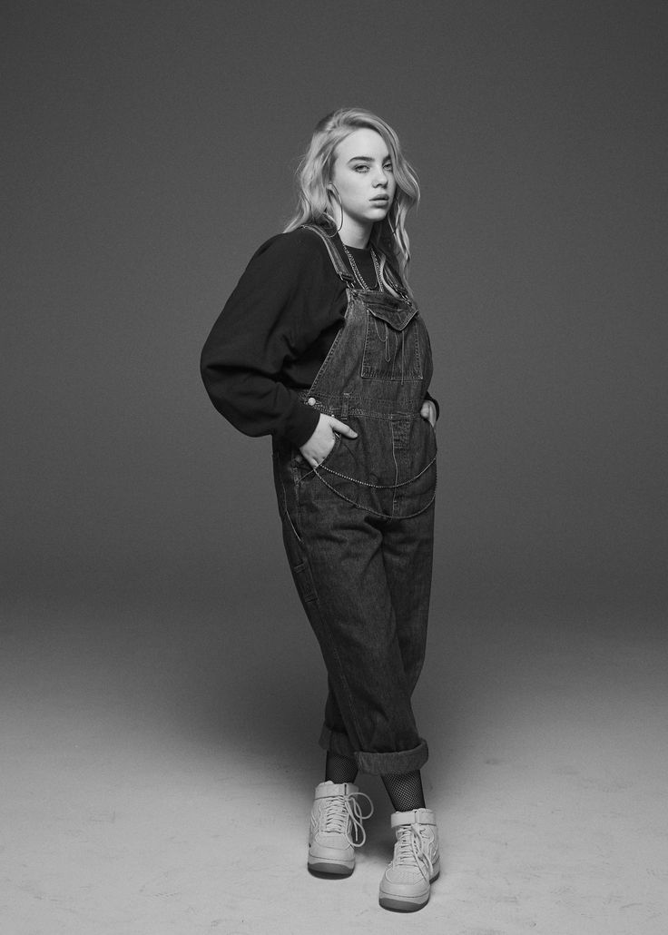 Billie Eilish Black And White Photo Wallpapers