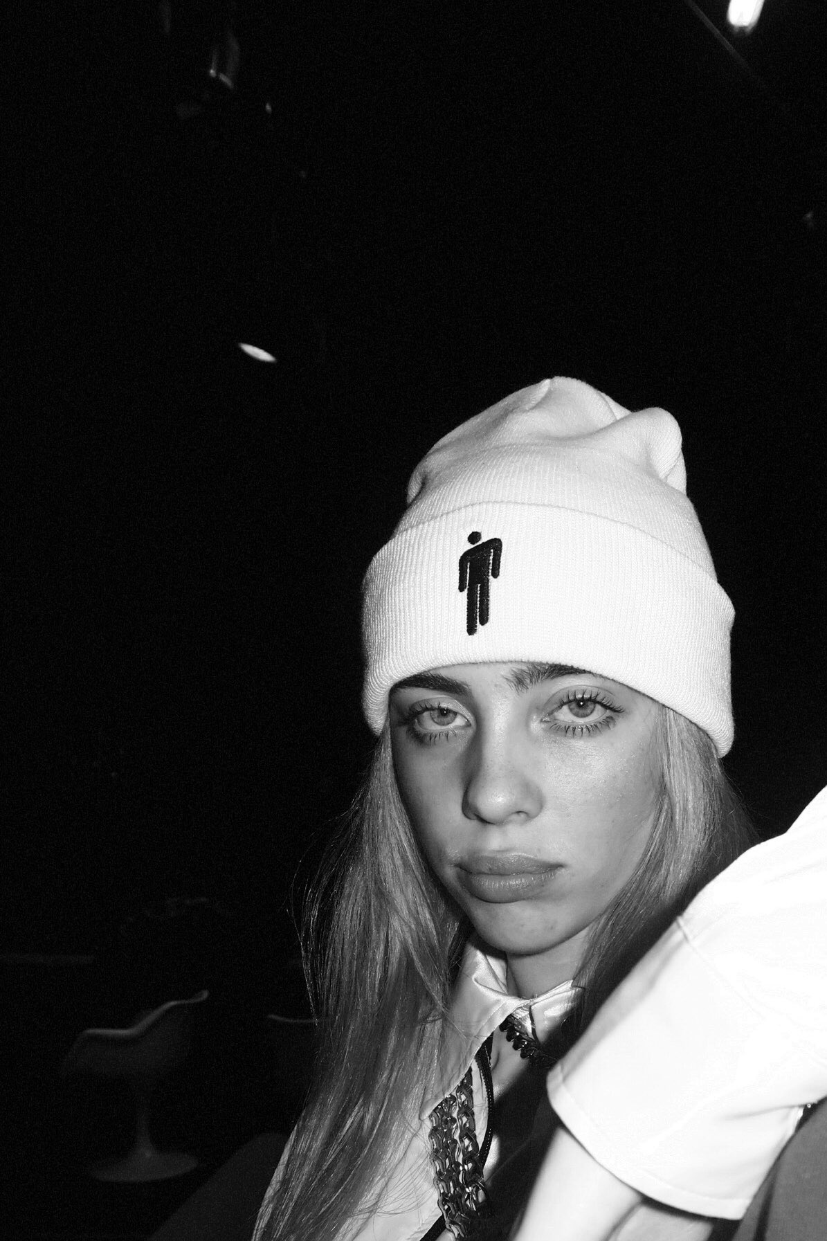 Billie Eilish Black And White Photo Wallpapers