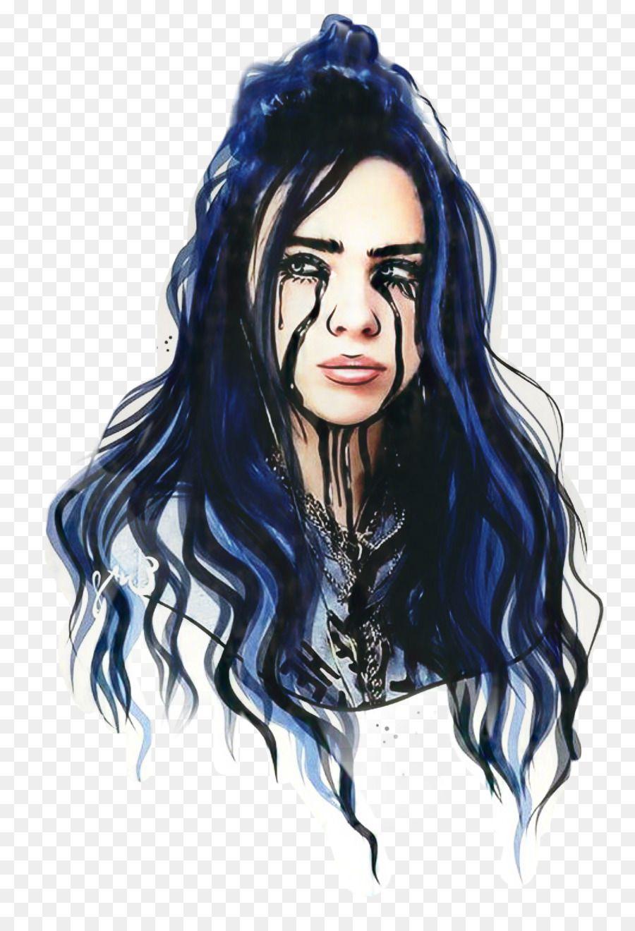 Billie Eilish Cartoon Drawing Wallpapers