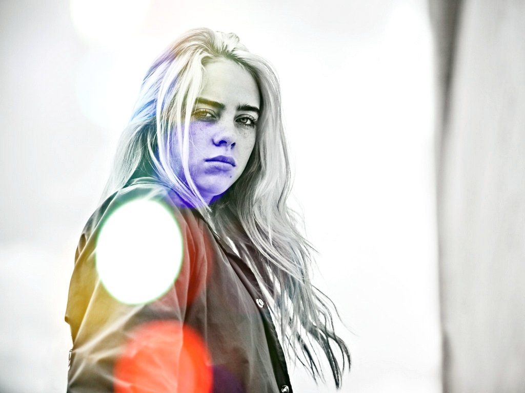 Billie Eilish Cartoon Drawing Wallpapers