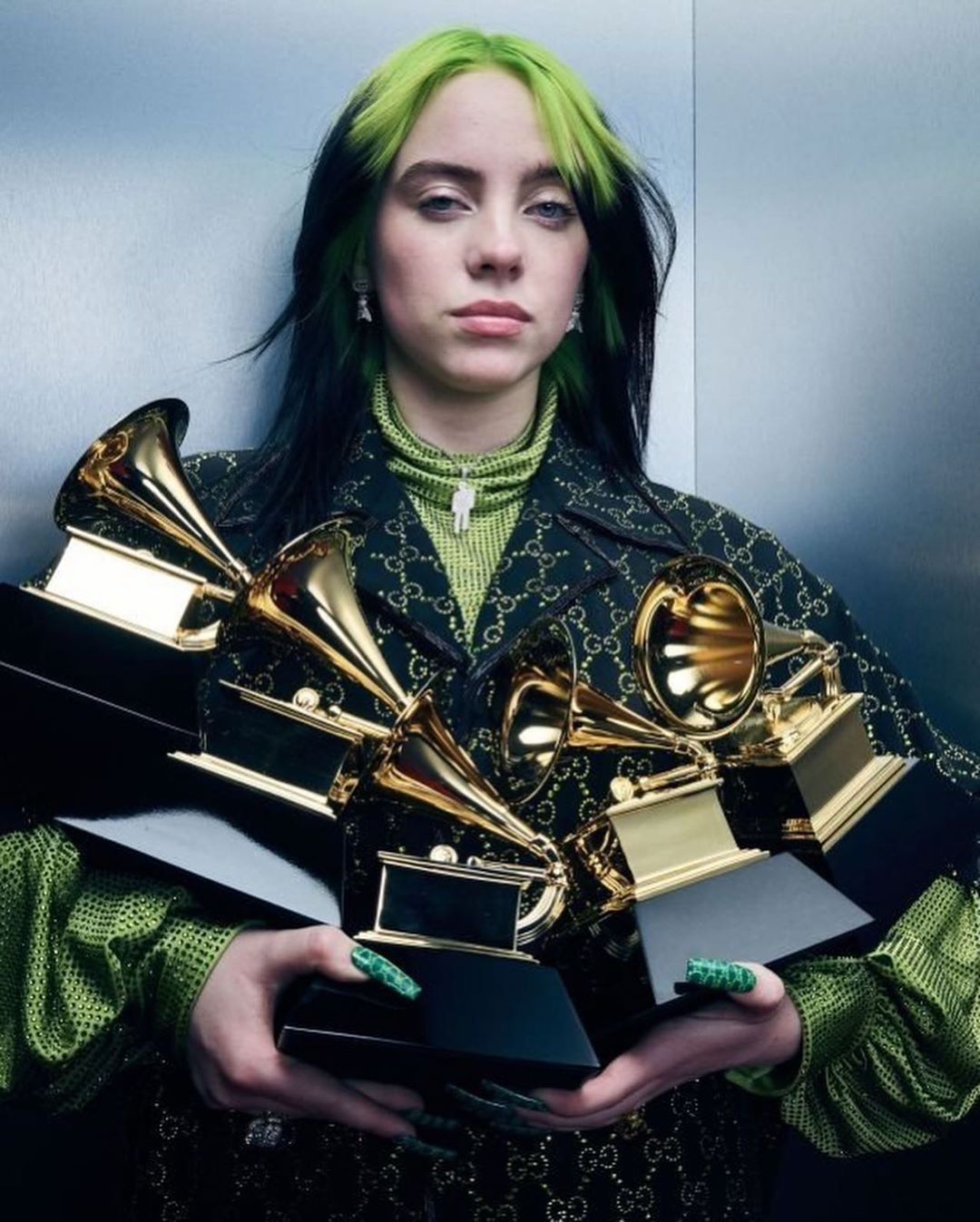 Billie Eilish Grammy 2020 Wallpapers