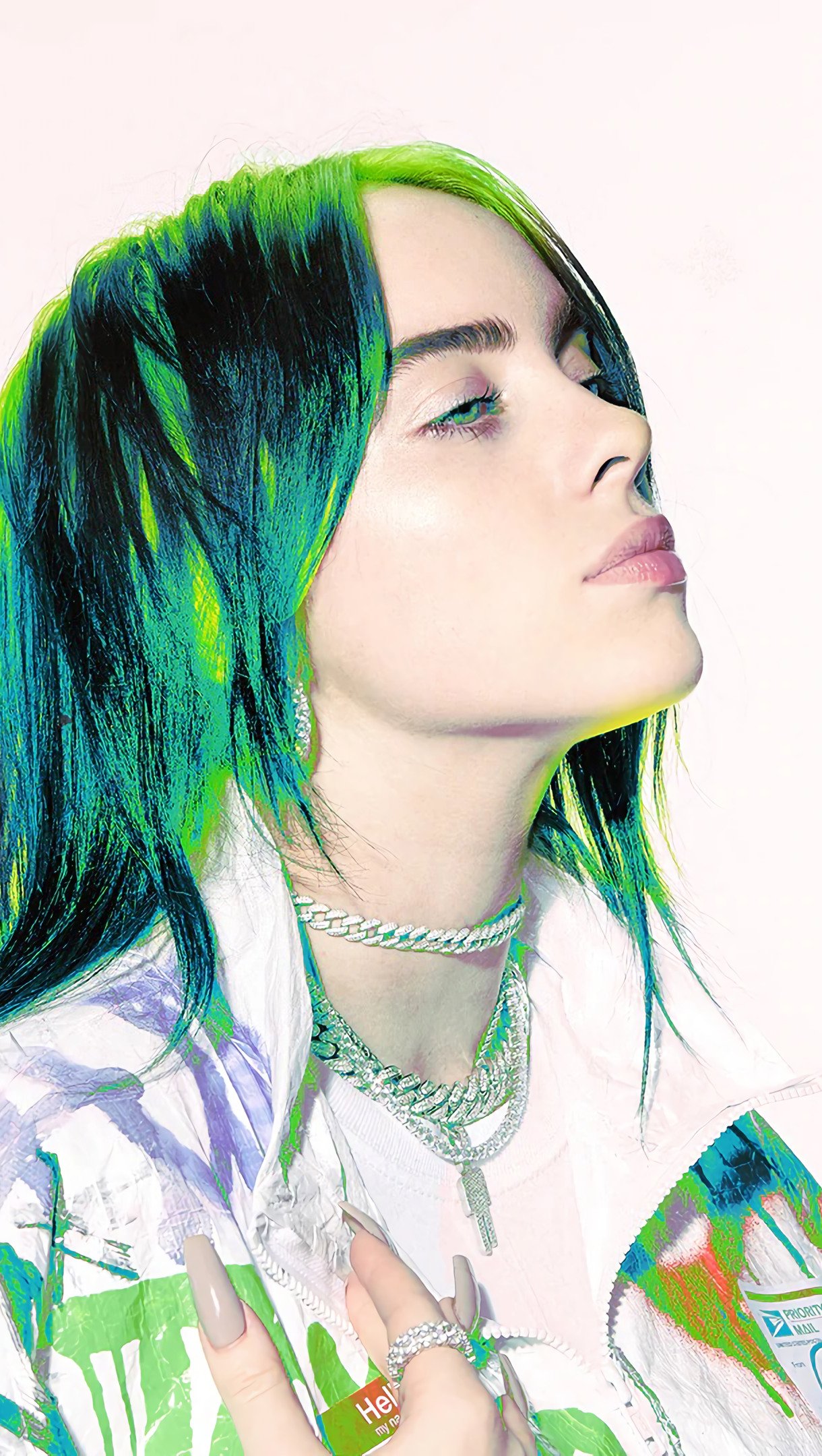 Billie Eilish Green Wallpapers