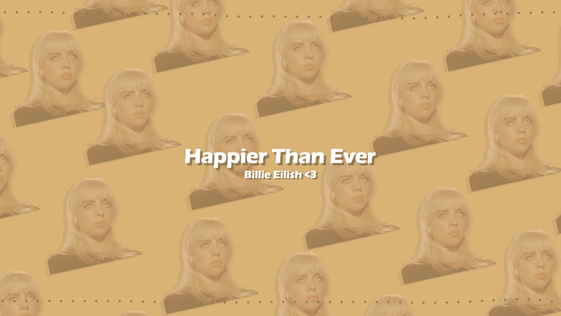 Billie Eilish Happier Than Ever Wallpapers