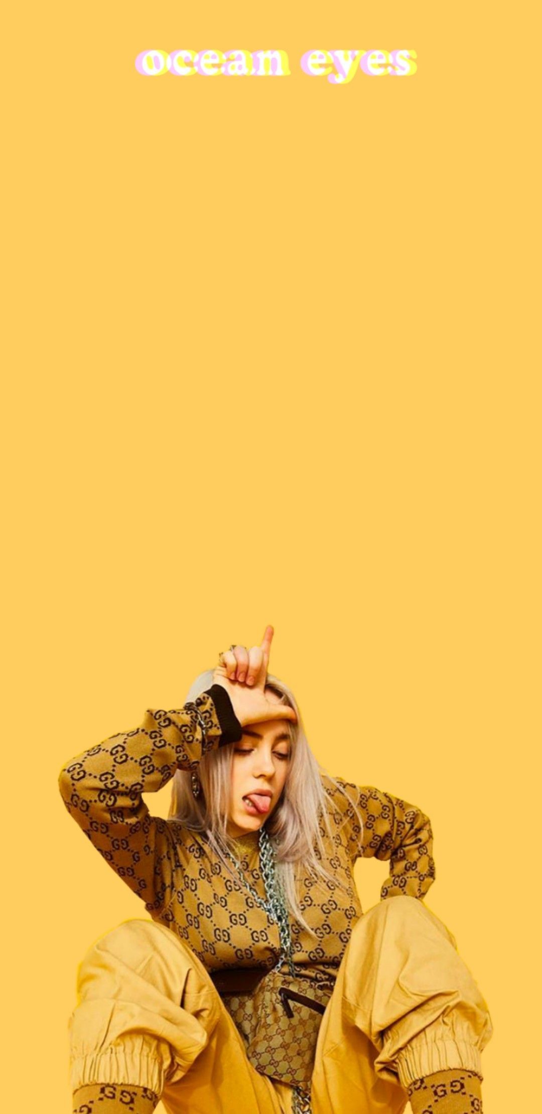 Billie Eilish In Yellow Wallpapers