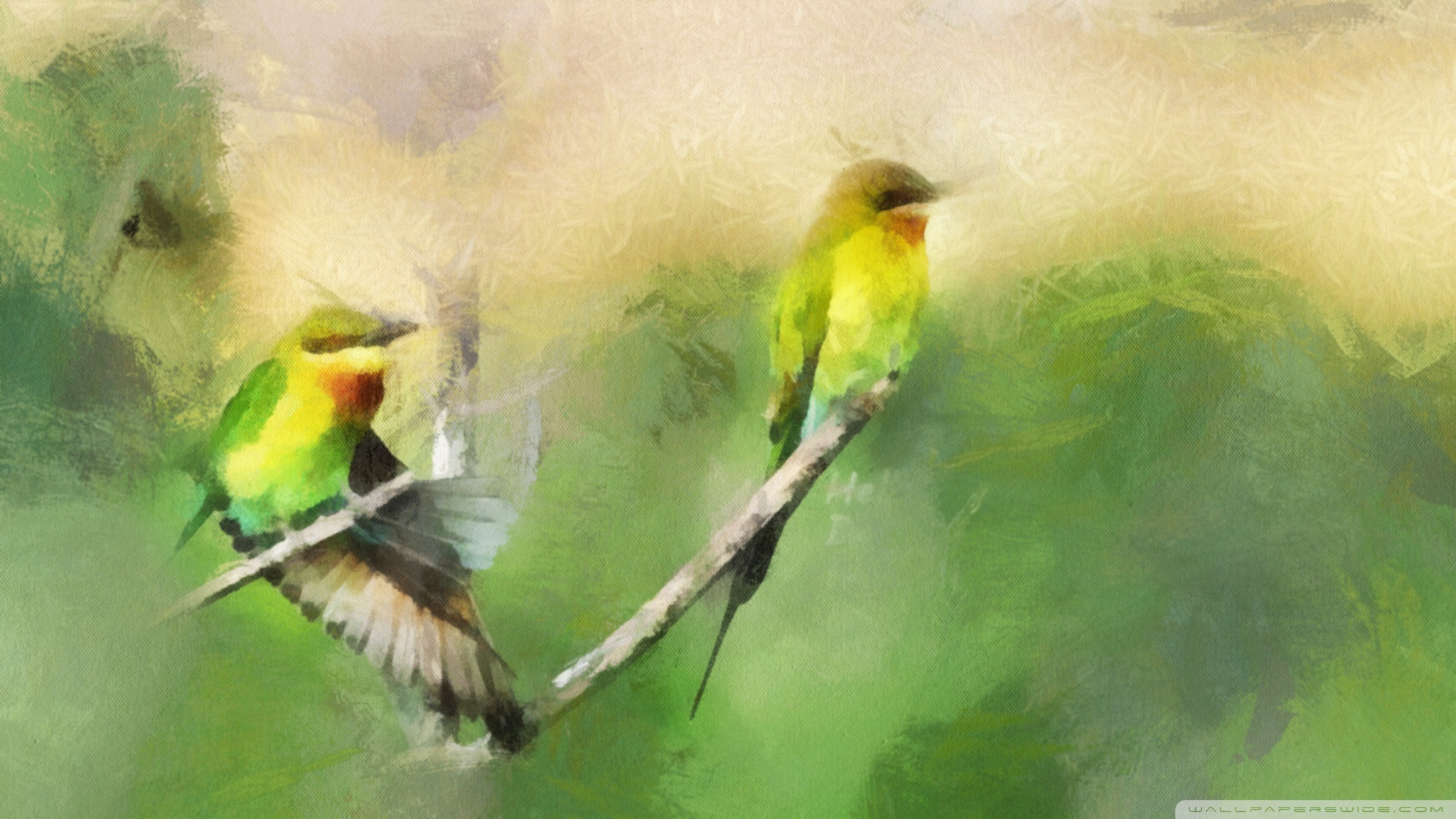 Bird Painting Images Wallpapers