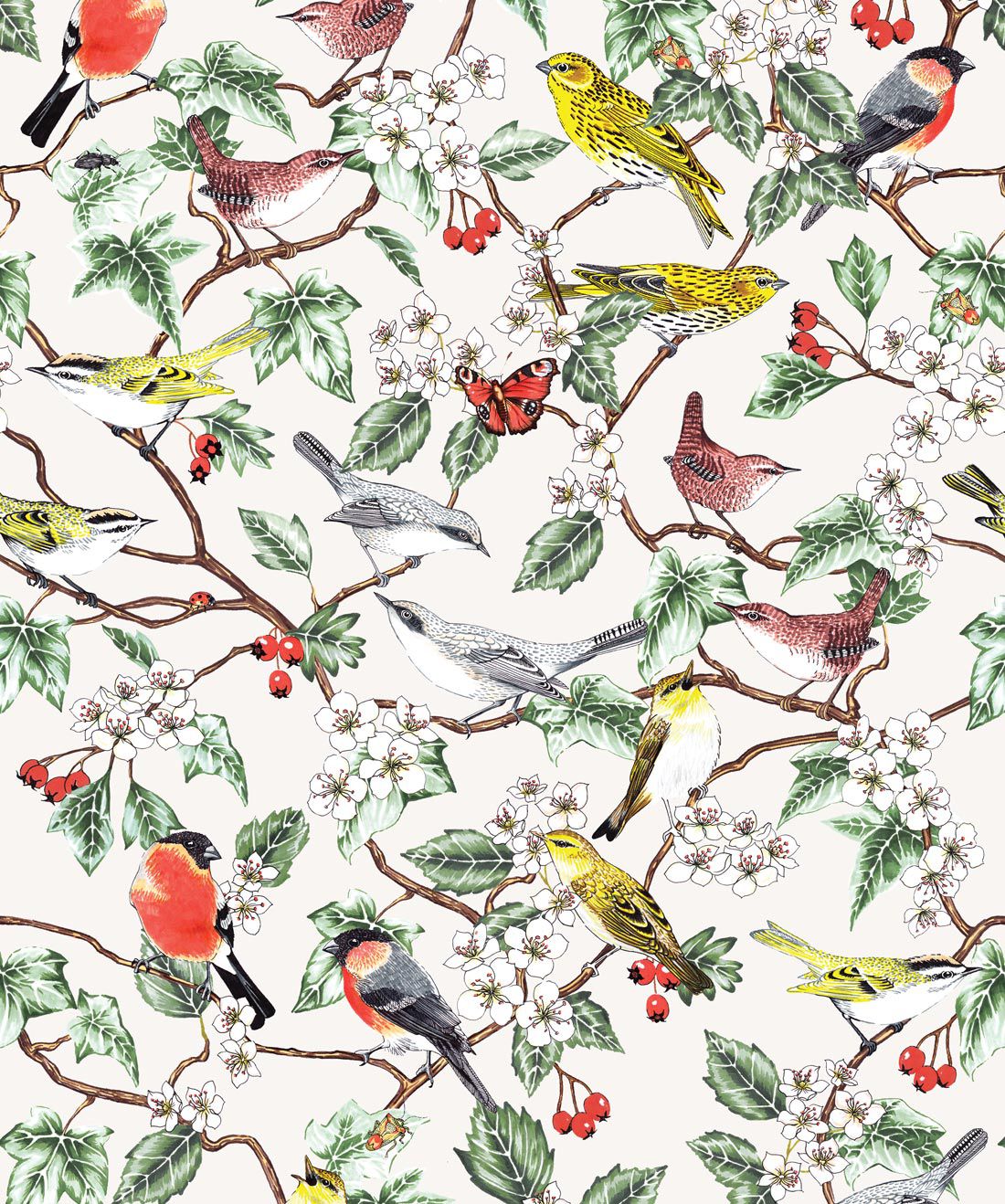 Bird Pattern Wallpapers