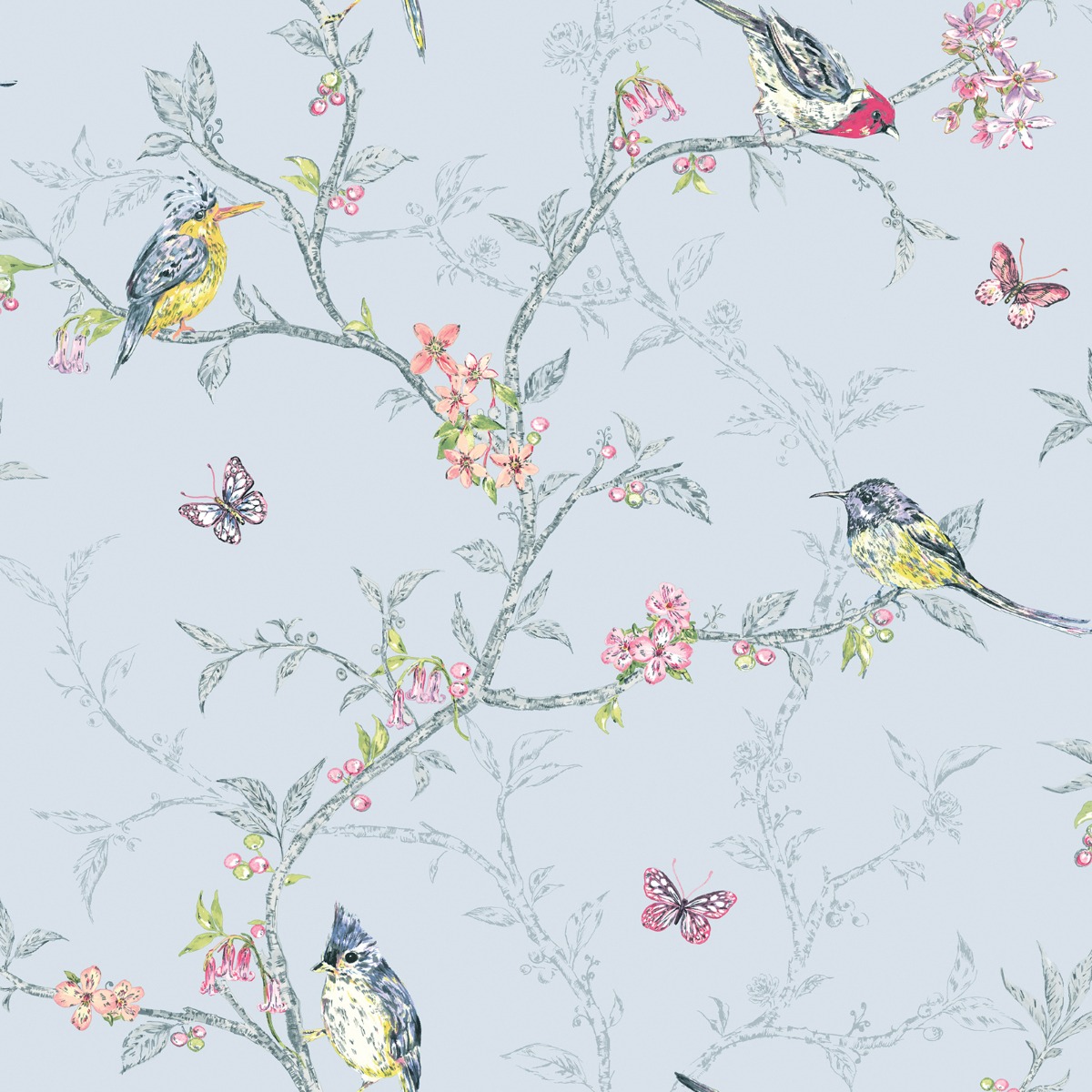 Bird Pattern Wallpapers