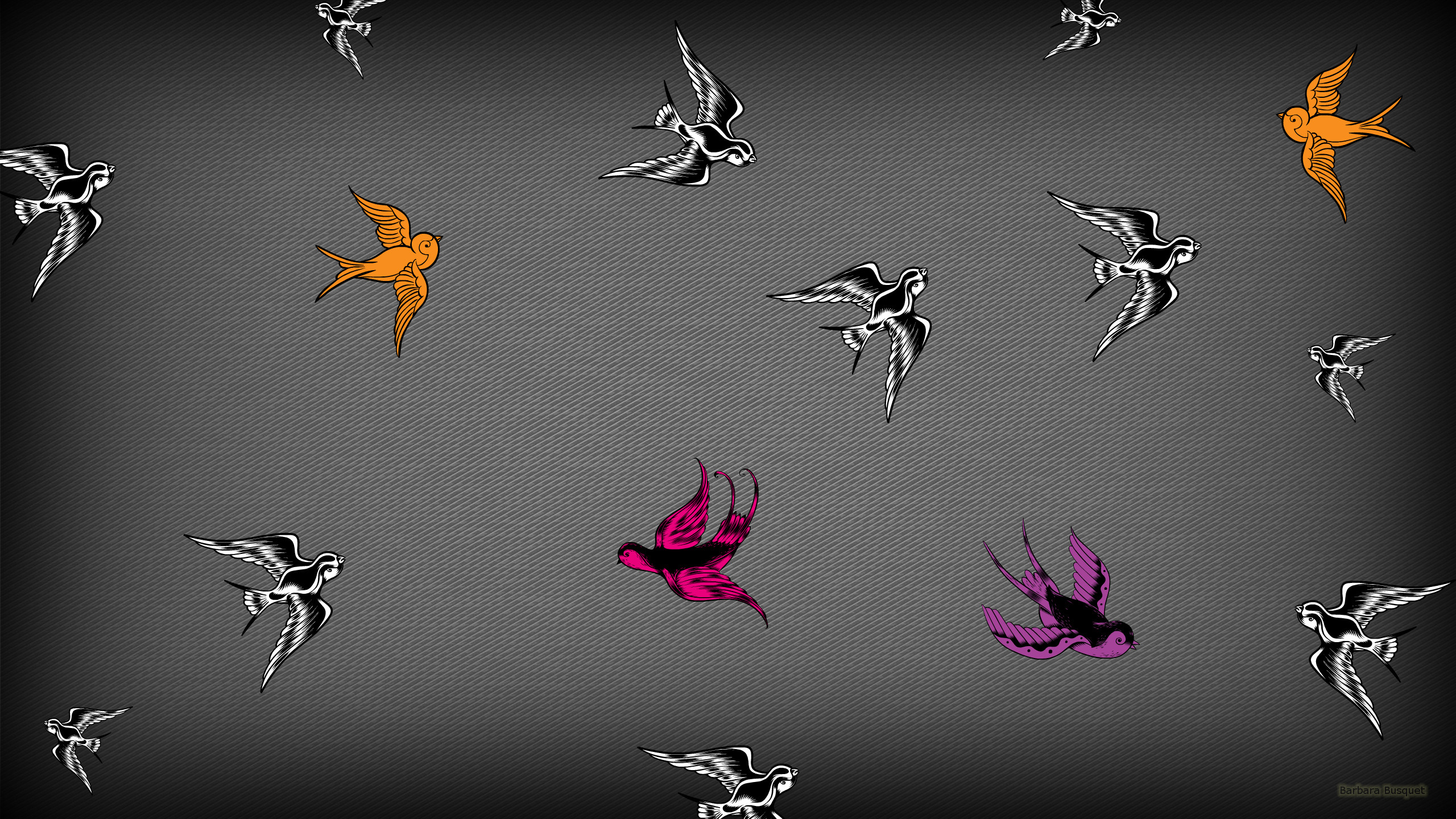 Bird Pattern Wallpapers