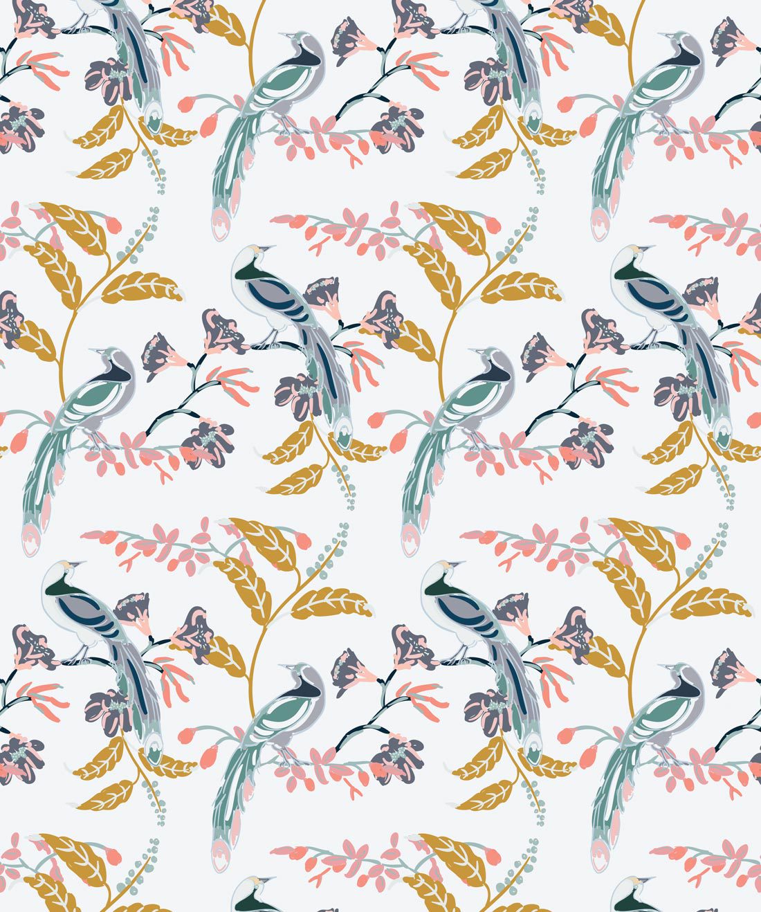 Birds Of Paradise Background