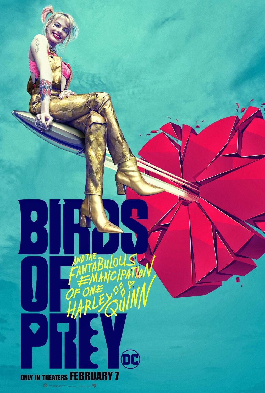 Birds Of Prey Movie Poster Wallpapers