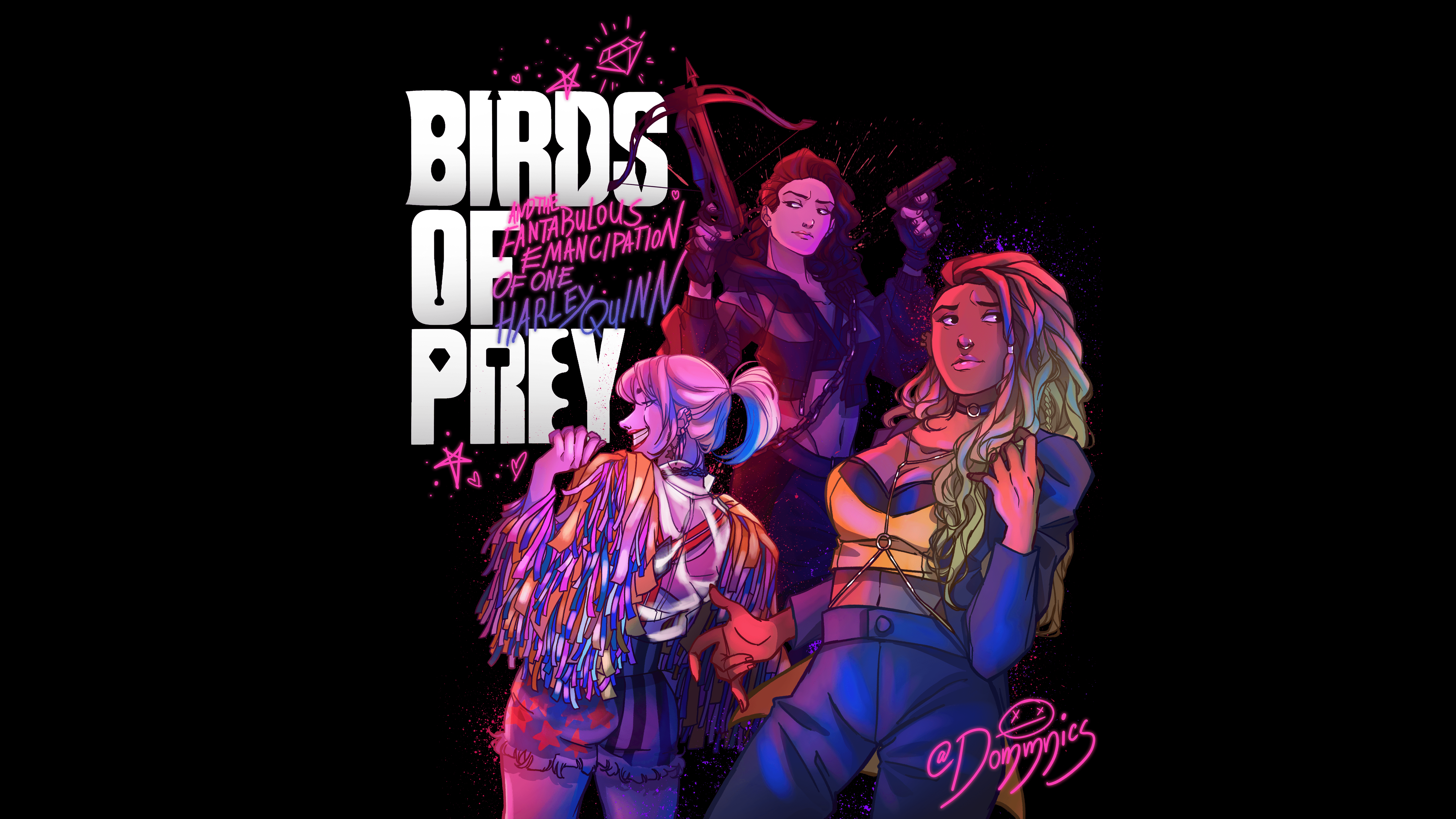 Birds Of Prey Movie Poster Wallpapers