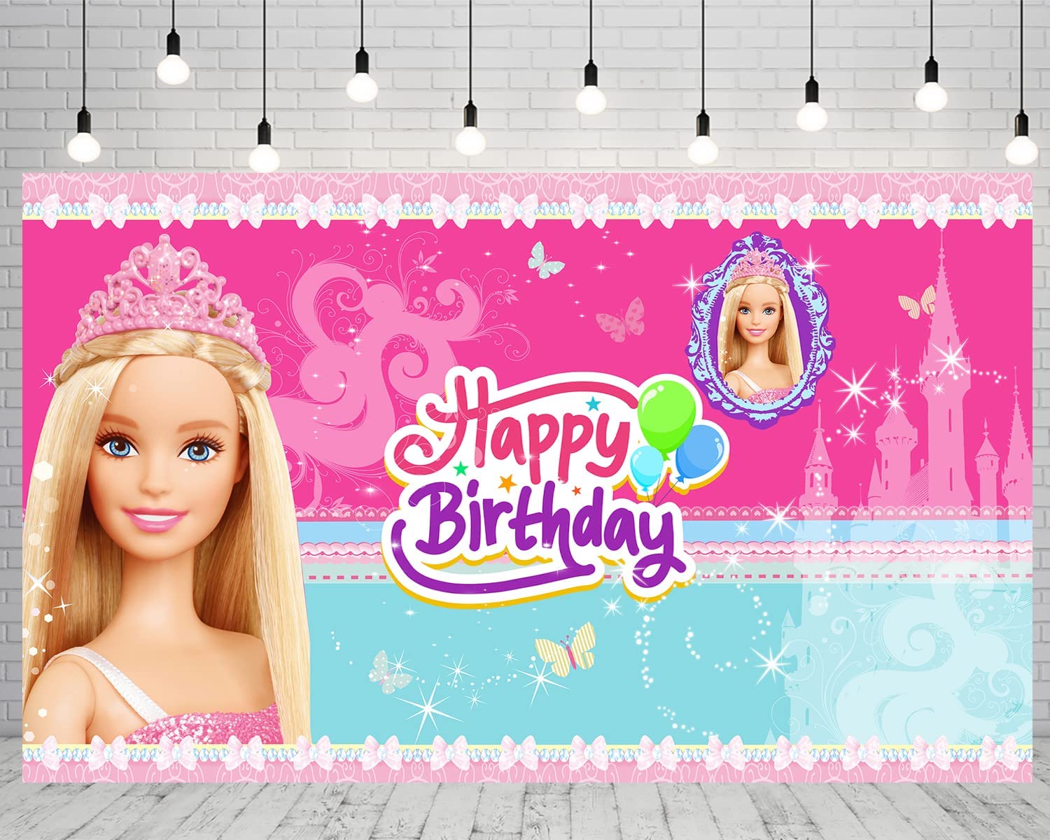 Birthday Barbie Background