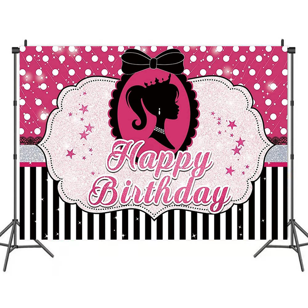 Birthday Barbie Background