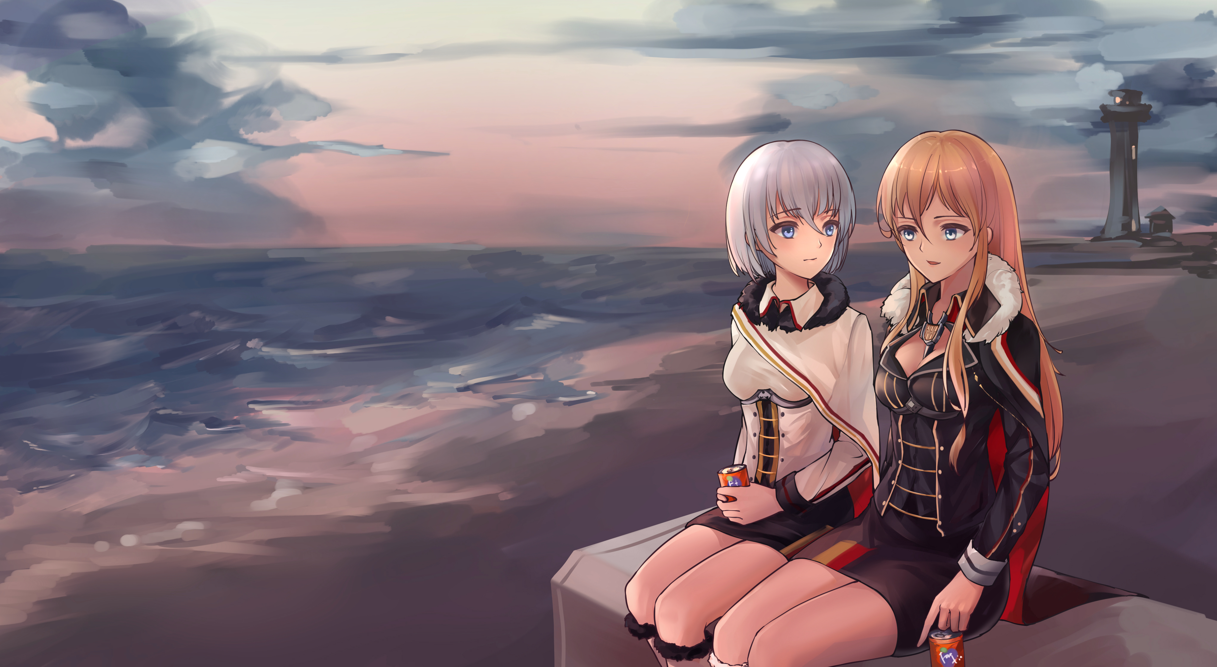 Bismarck And Tirpitz Azur Lane Wallpapers