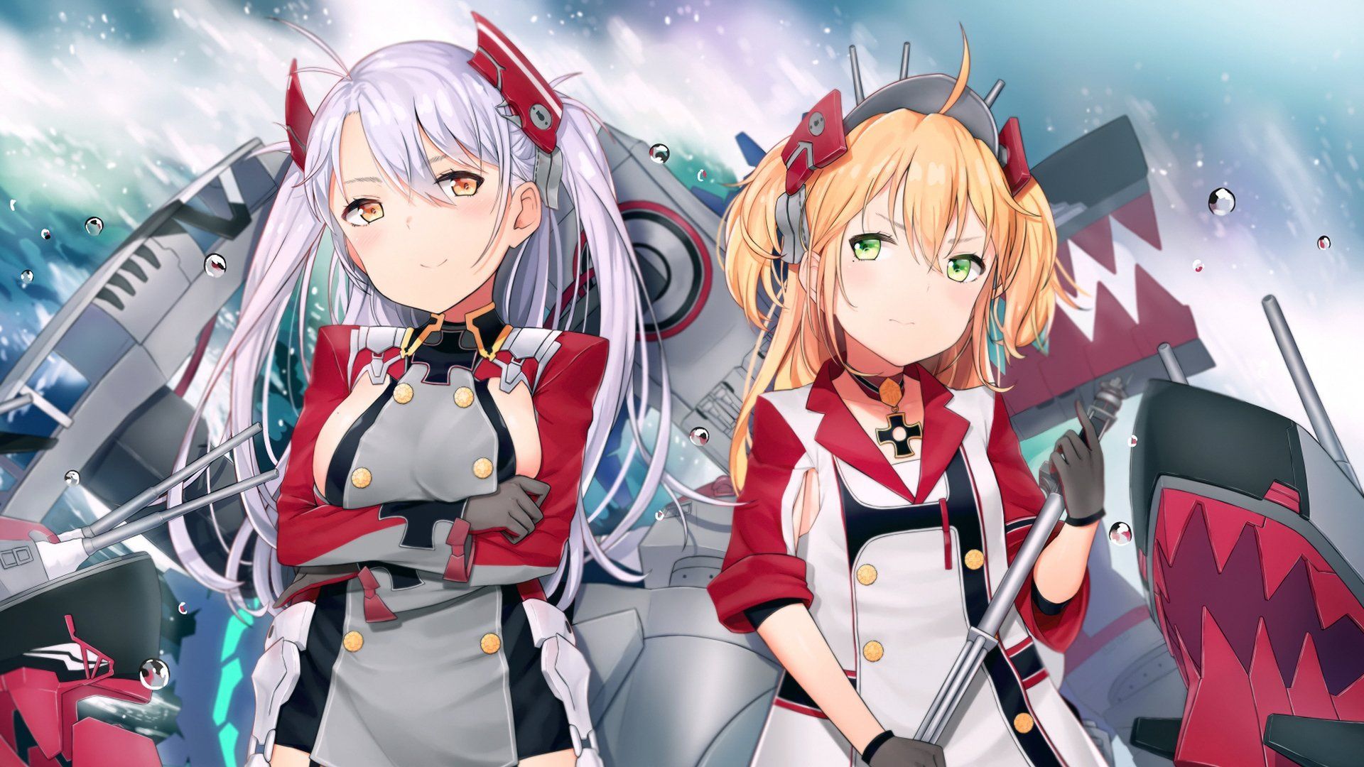 Bismarck And Tirpitz Azur Lane Wallpapers