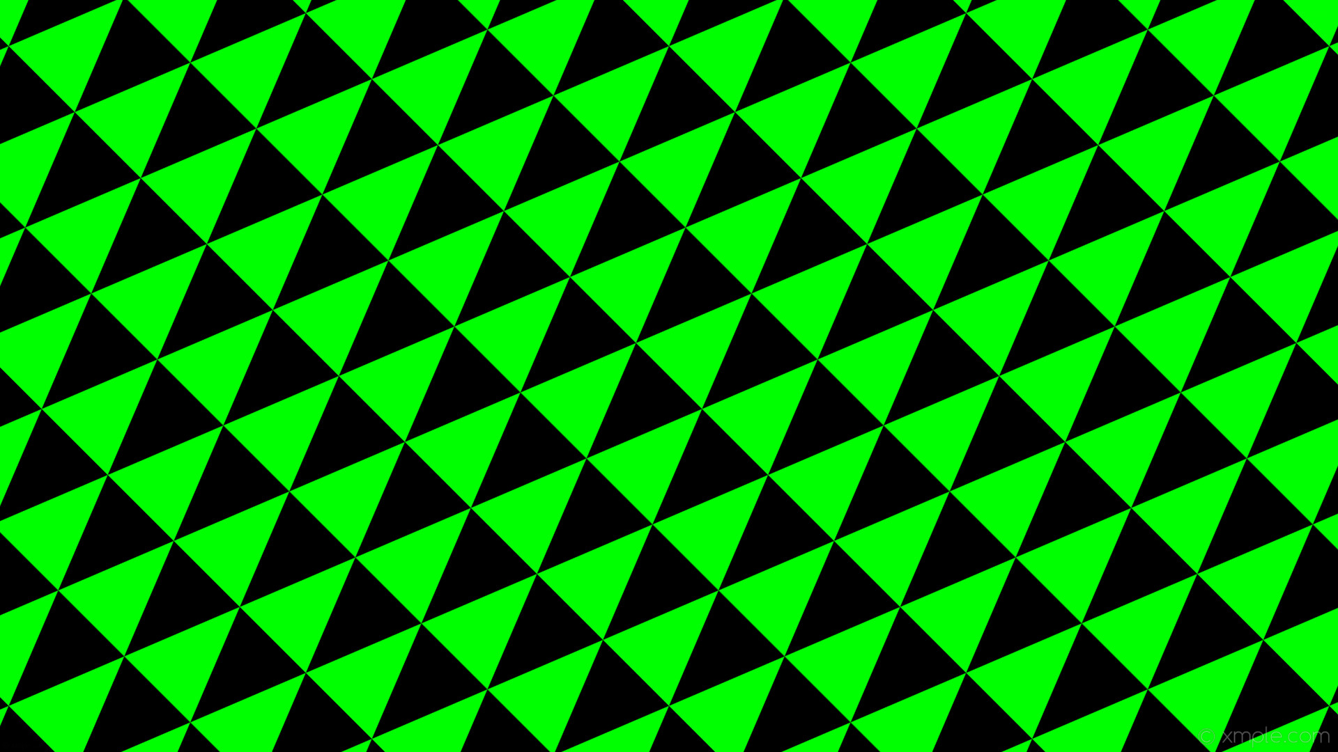 Black &Amp; Green Triangle Wallpapers