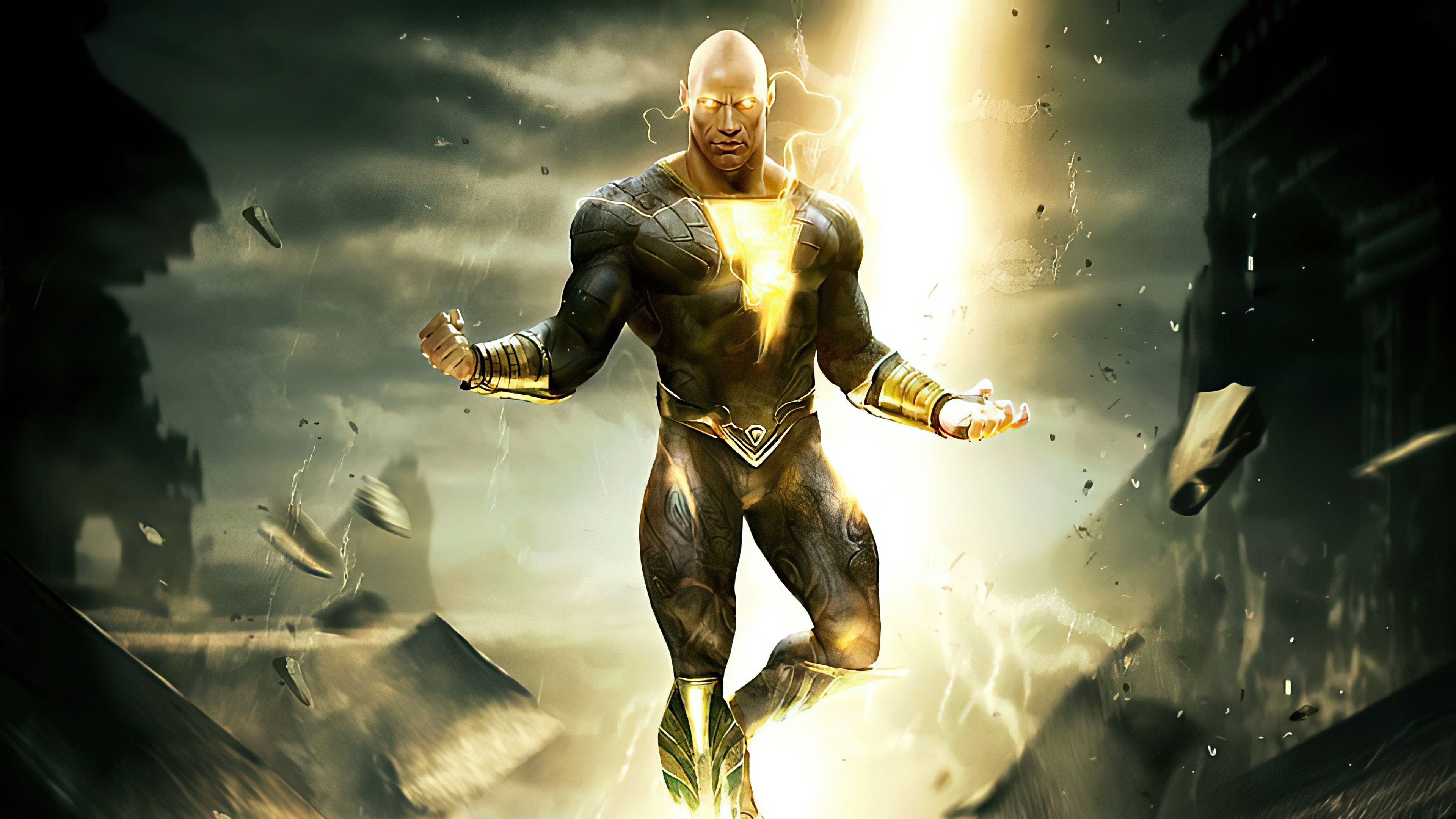 Black Adam 4K Art 2021 Wallpapers