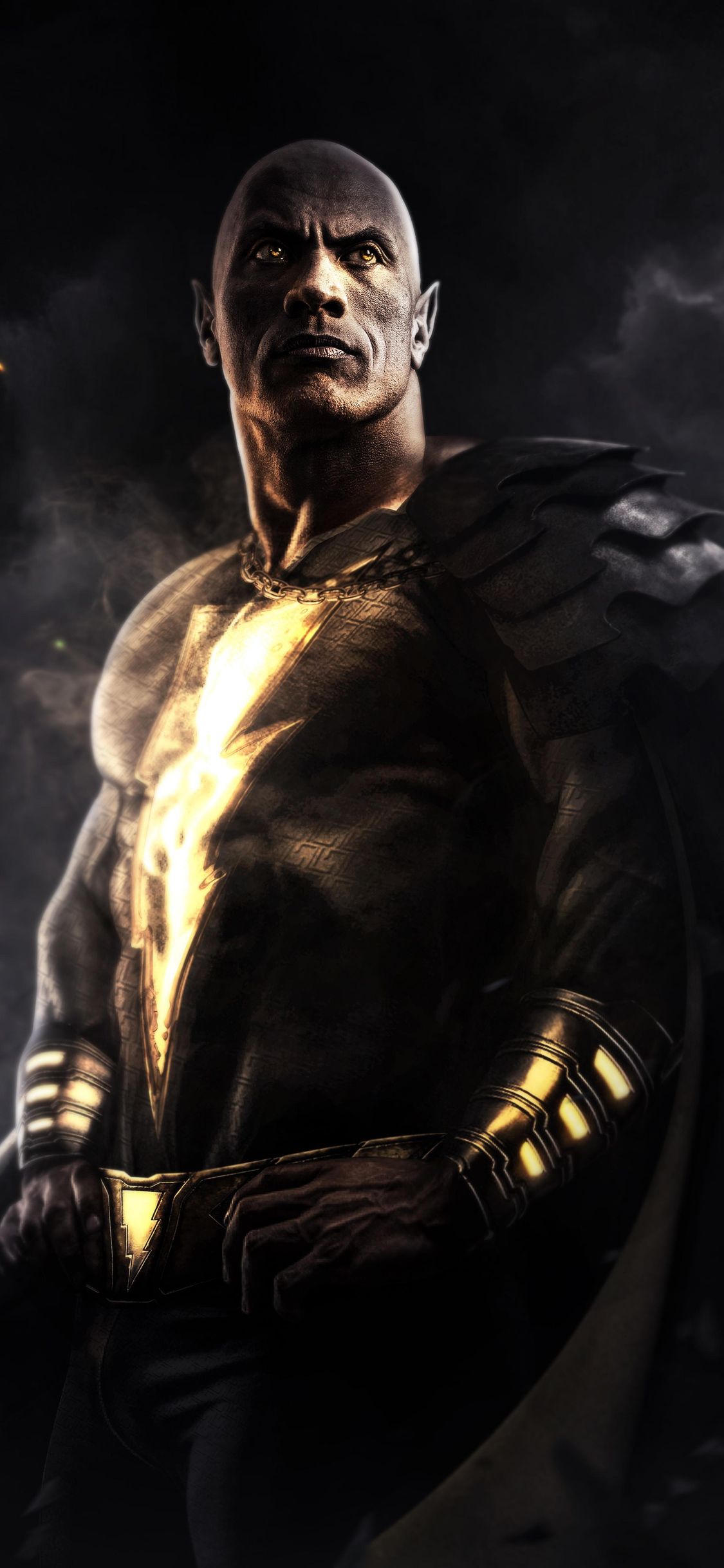 Black Adam As Dwayne Johnson Cool Art Wallpapers