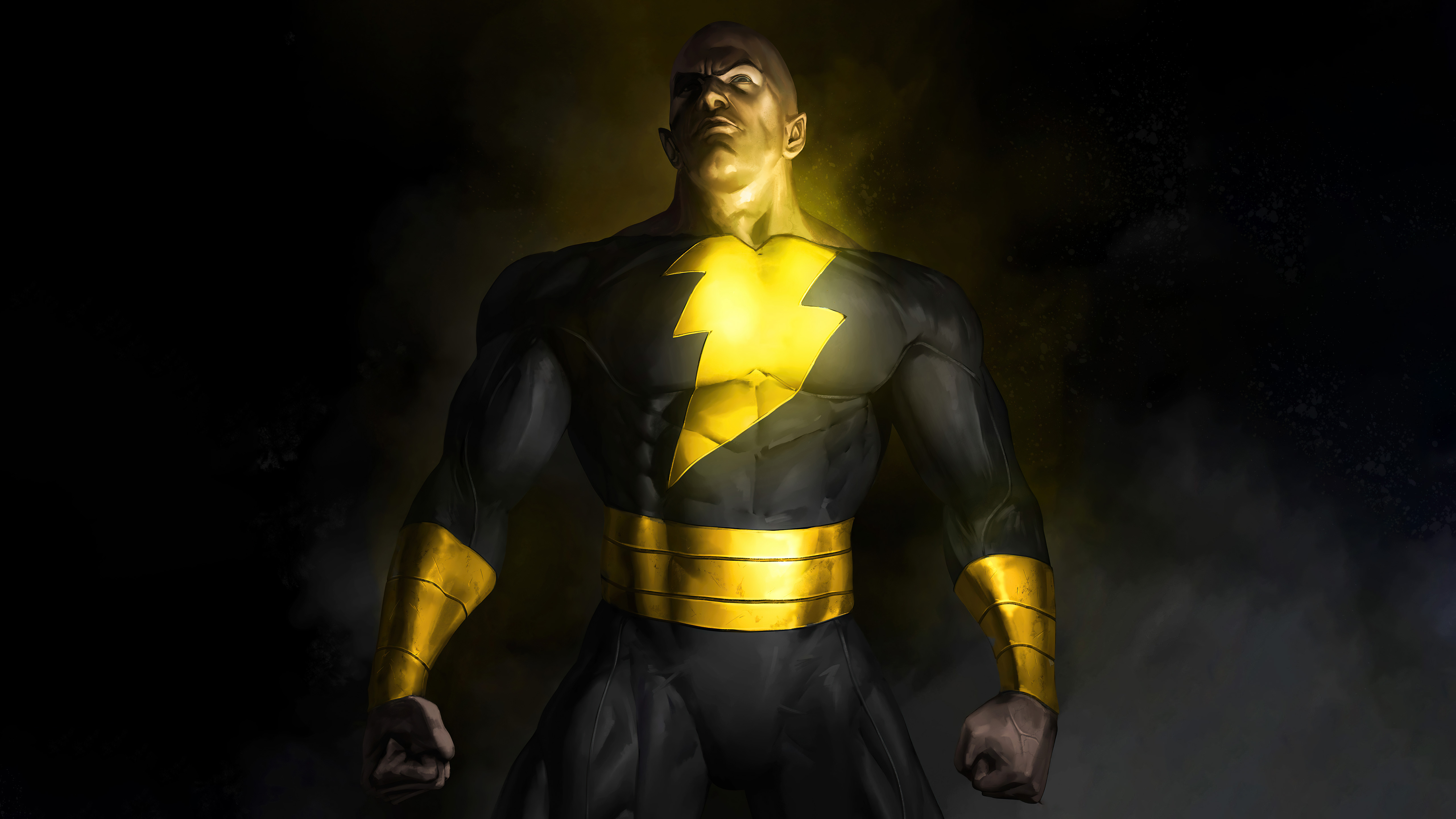 Black Adam Dc Comic Art 5K Wallpapers