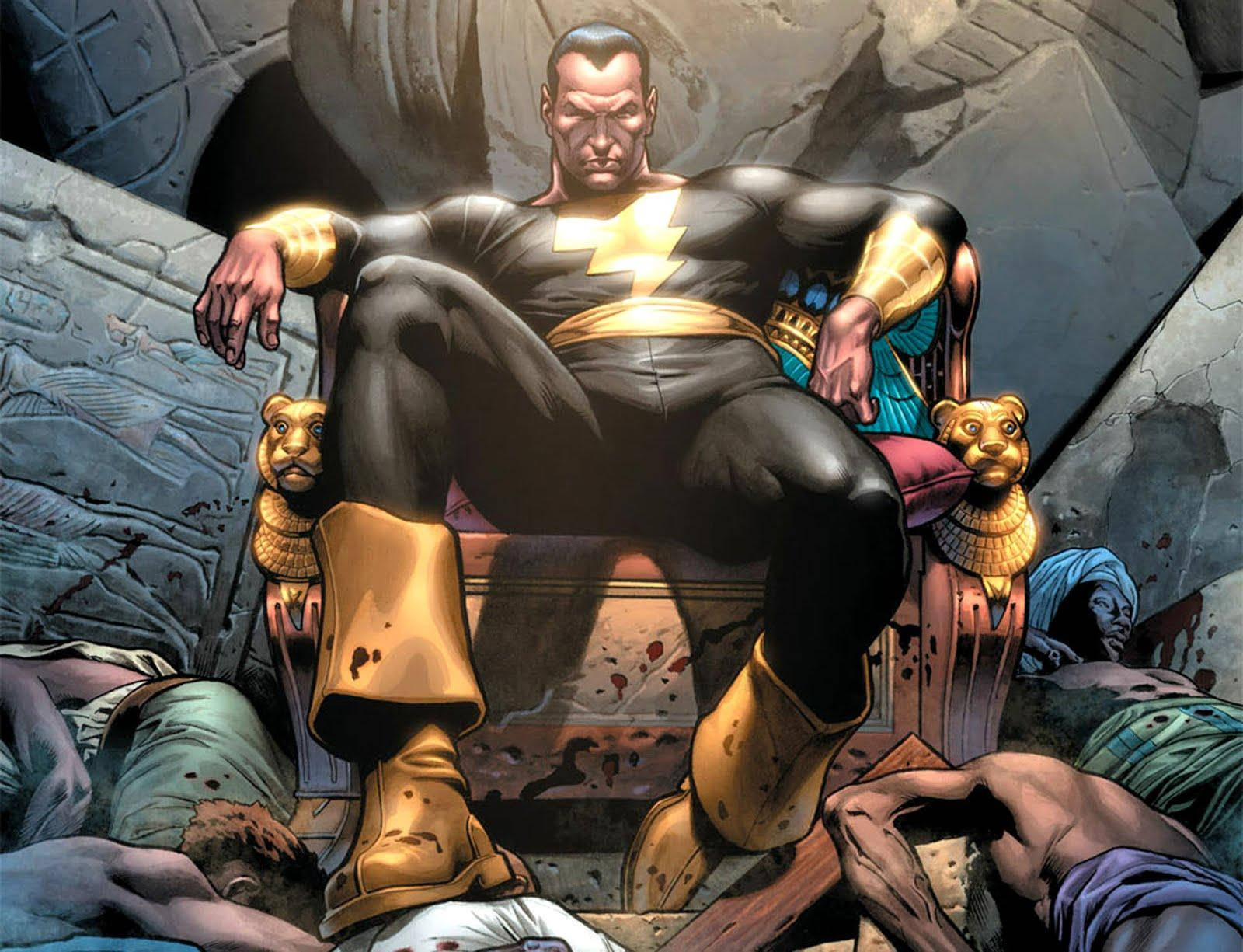 Black Adam Dc Comic Art 5K Wallpapers