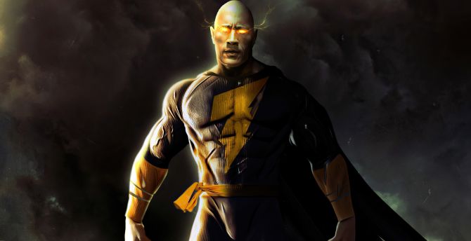 Black Adam Dc Comic Art 5K Wallpapers