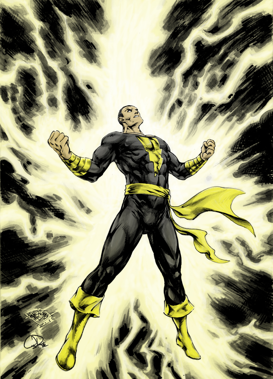 Black Adam Dc Comic Art 5K Wallpapers