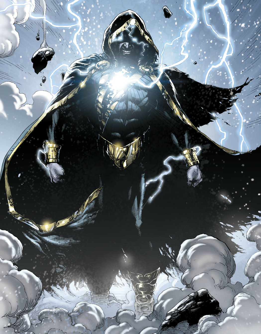 Black Adam Dc Comic Art 5K Wallpapers