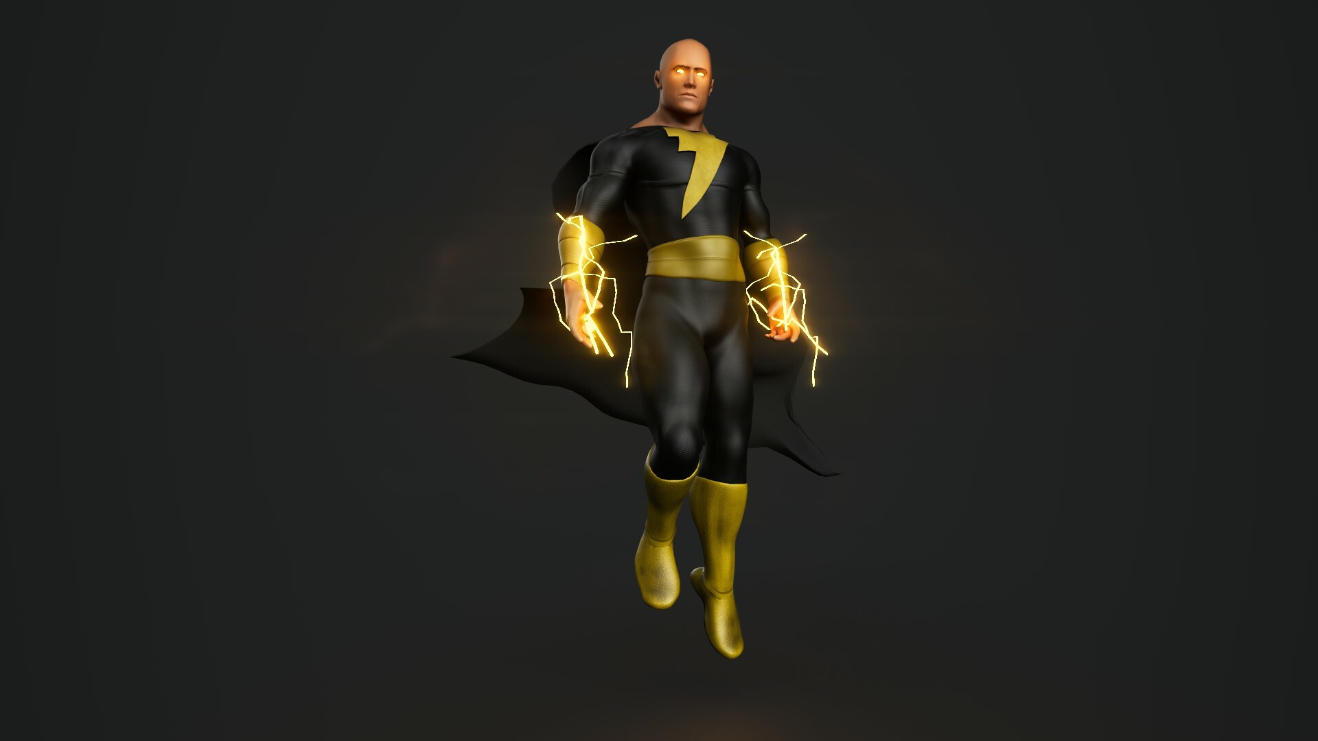 Black Adam Dc Comic Art 5K Wallpapers