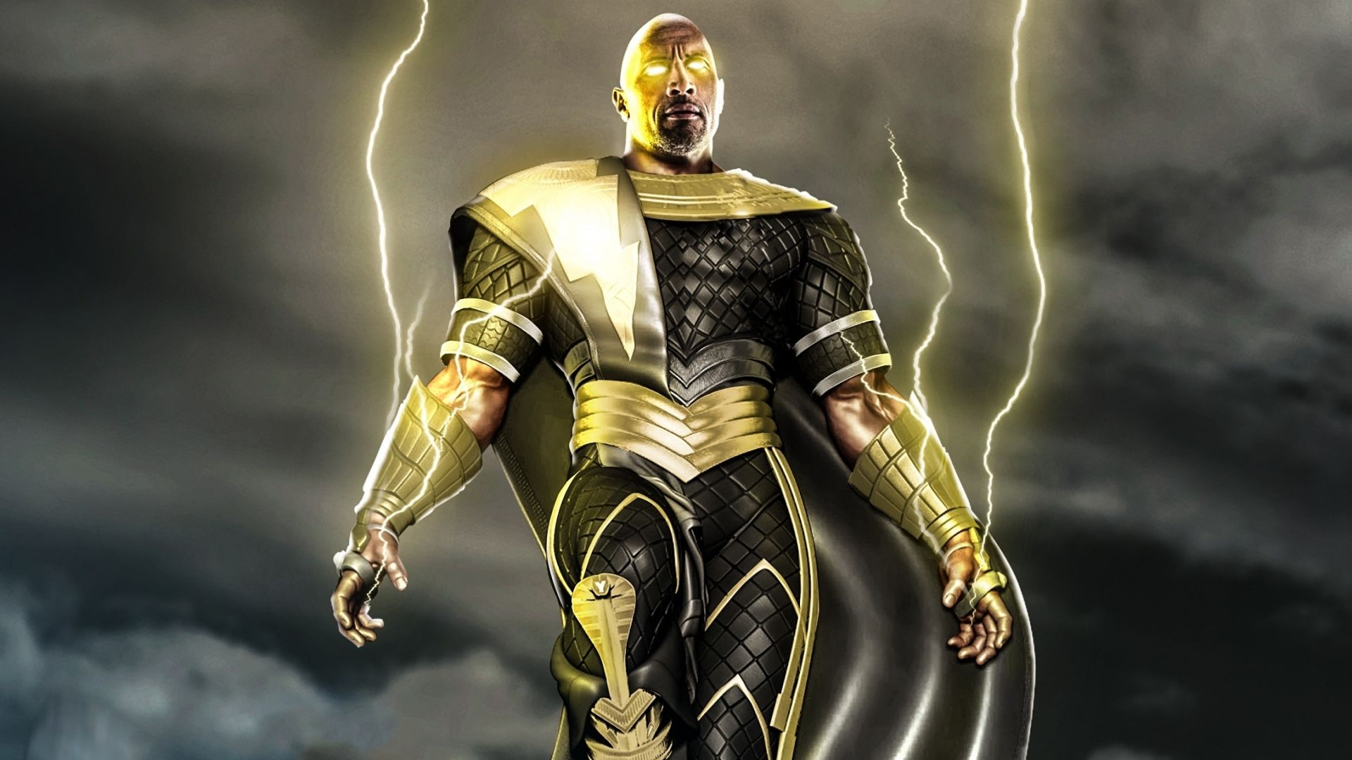 Black Adam Dc Comic Art 5K Wallpapers