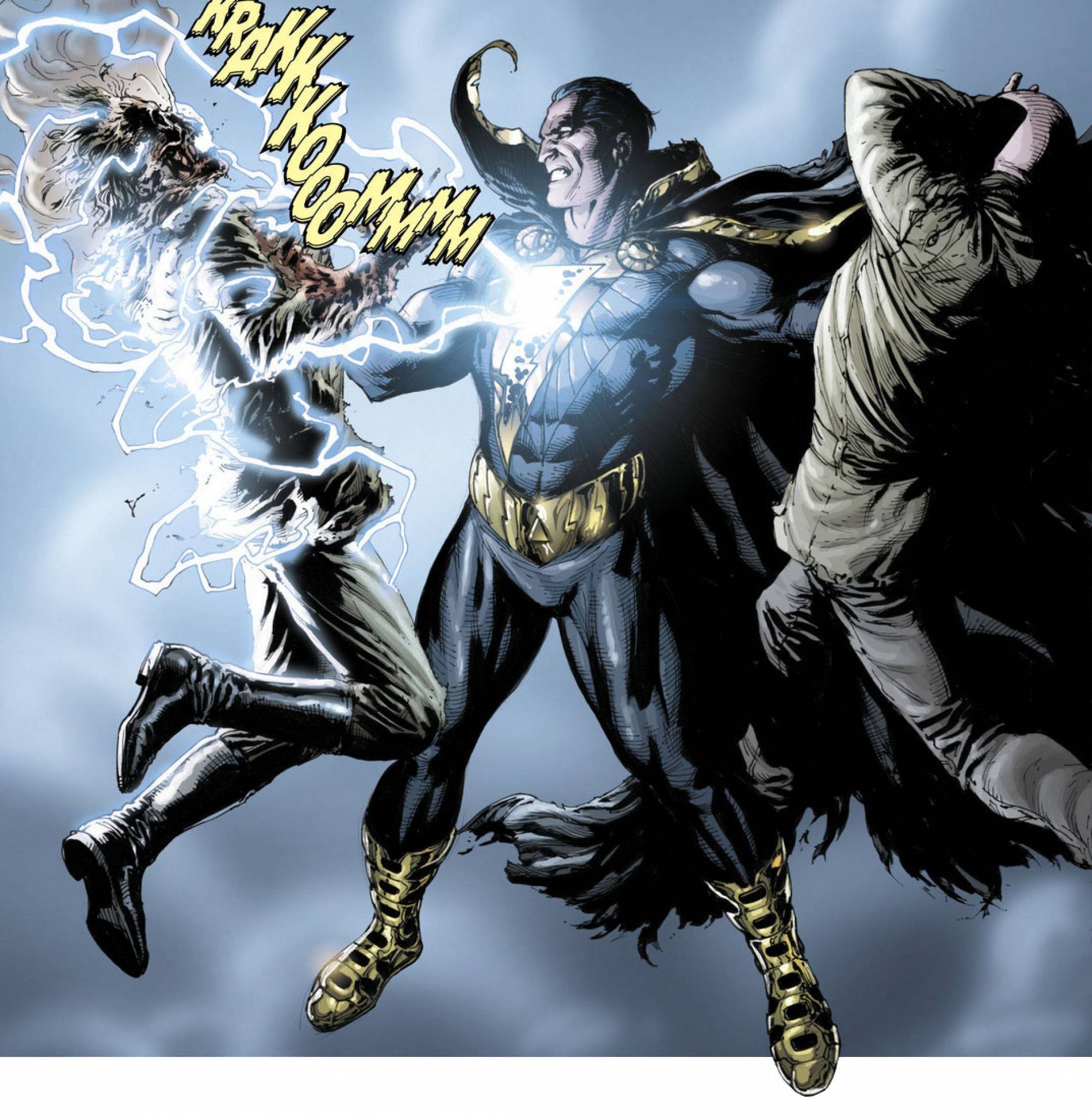 Black Adam Dc Comic Art 5K Wallpapers