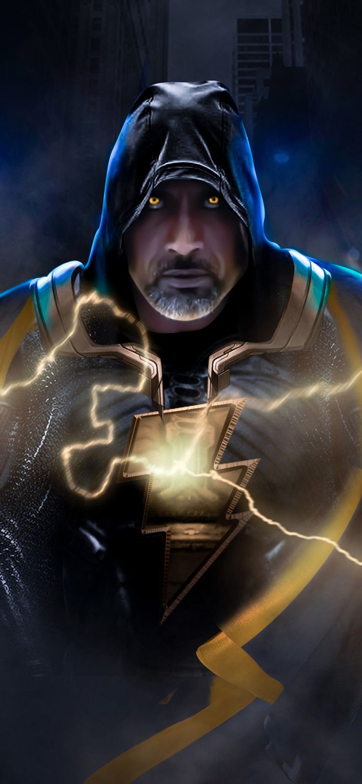 Black Adam Fan Poster Design Wallpapers