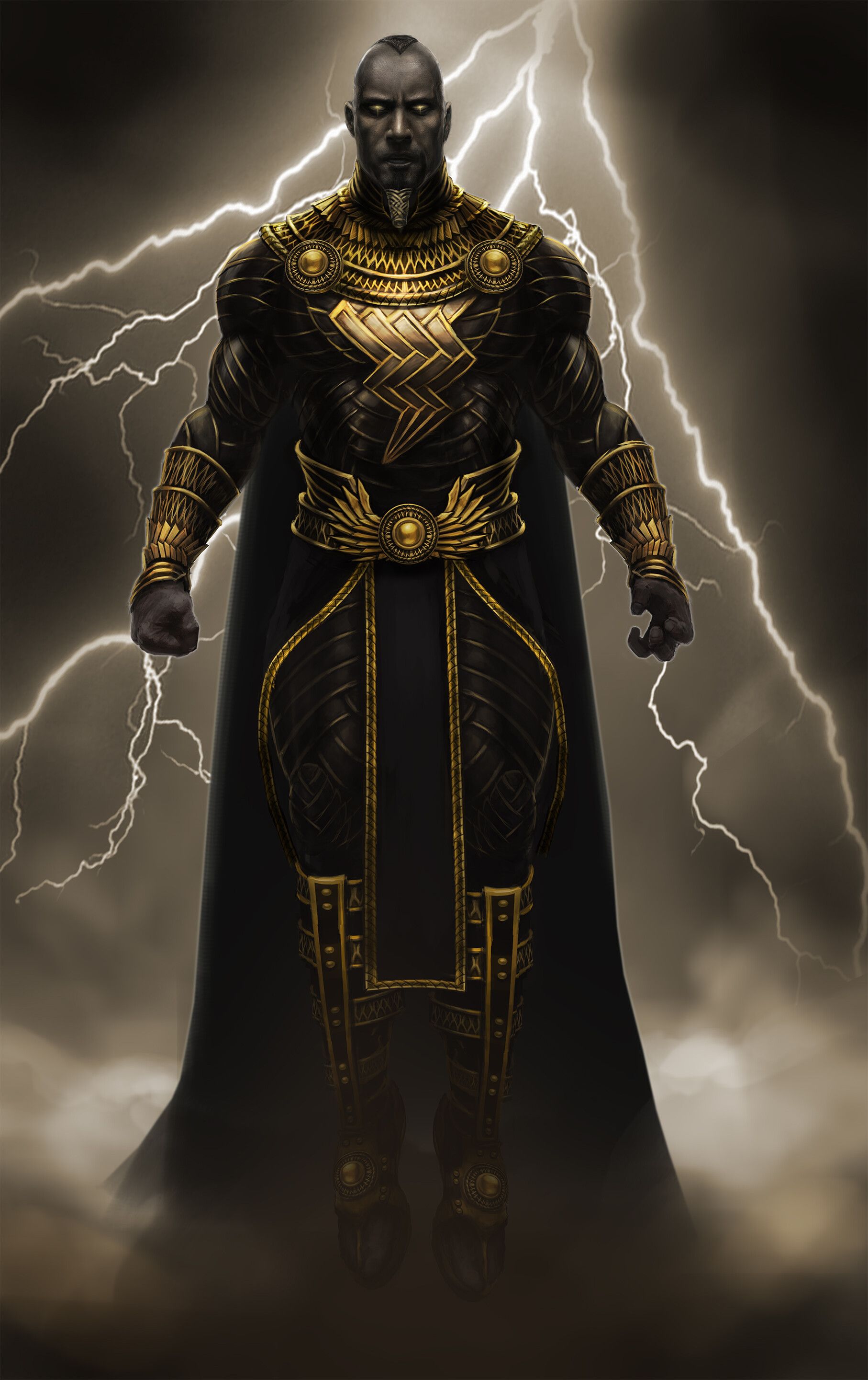 Black Adam Fanart 2021 Wallpapers