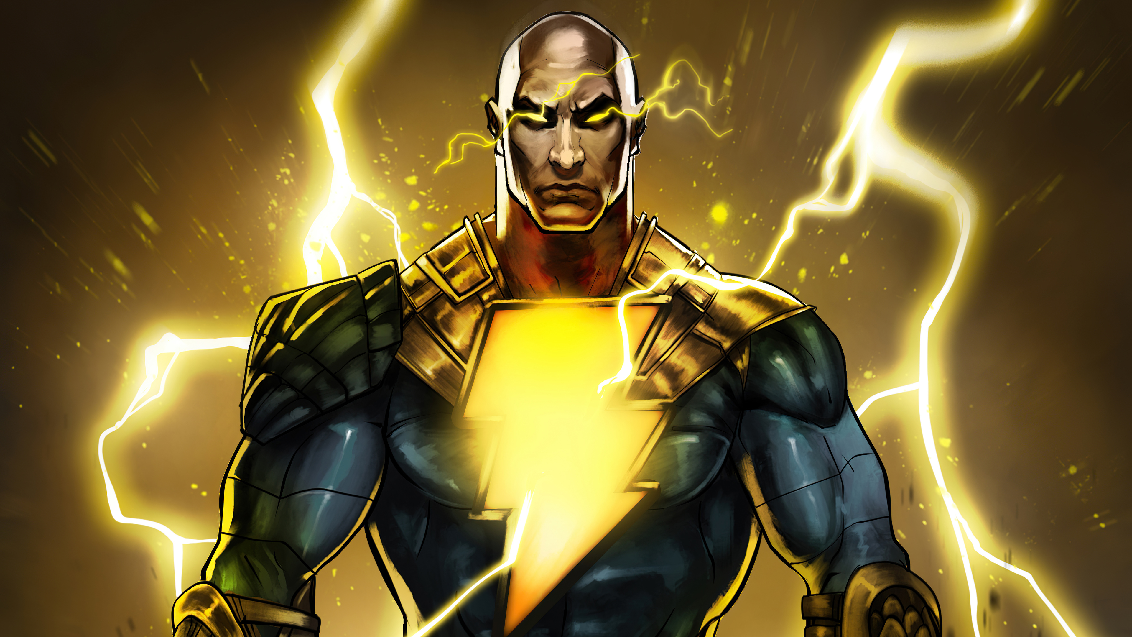 Black Adam Fanart 2021 Wallpapers