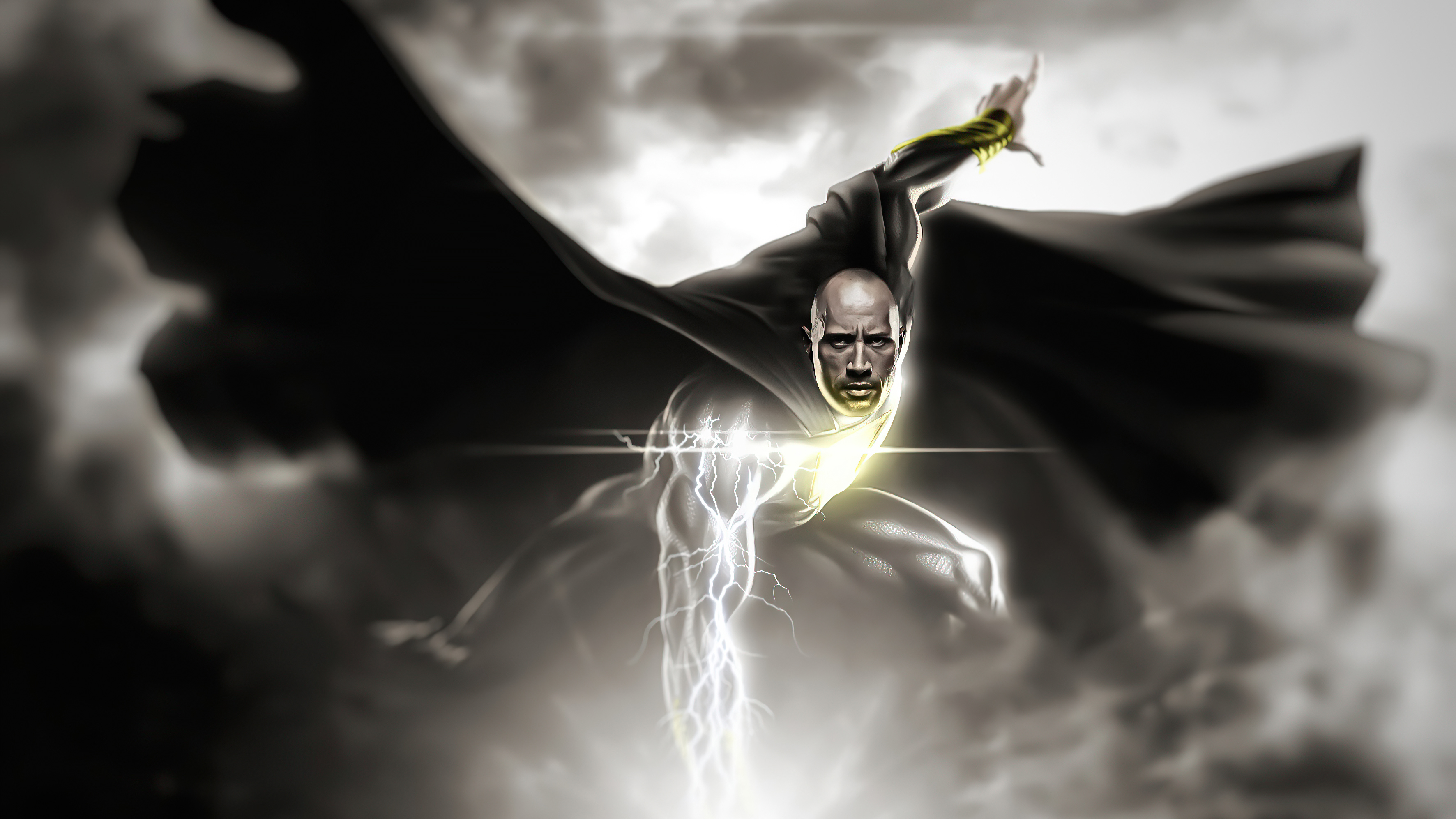 Black Adam Movie Digital Art Wallpapers