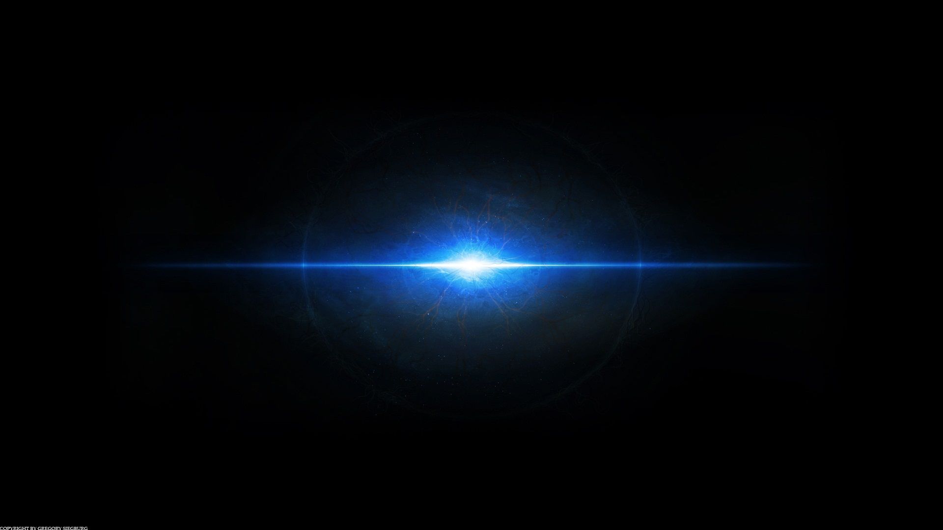 Black And Blue Desktop Background