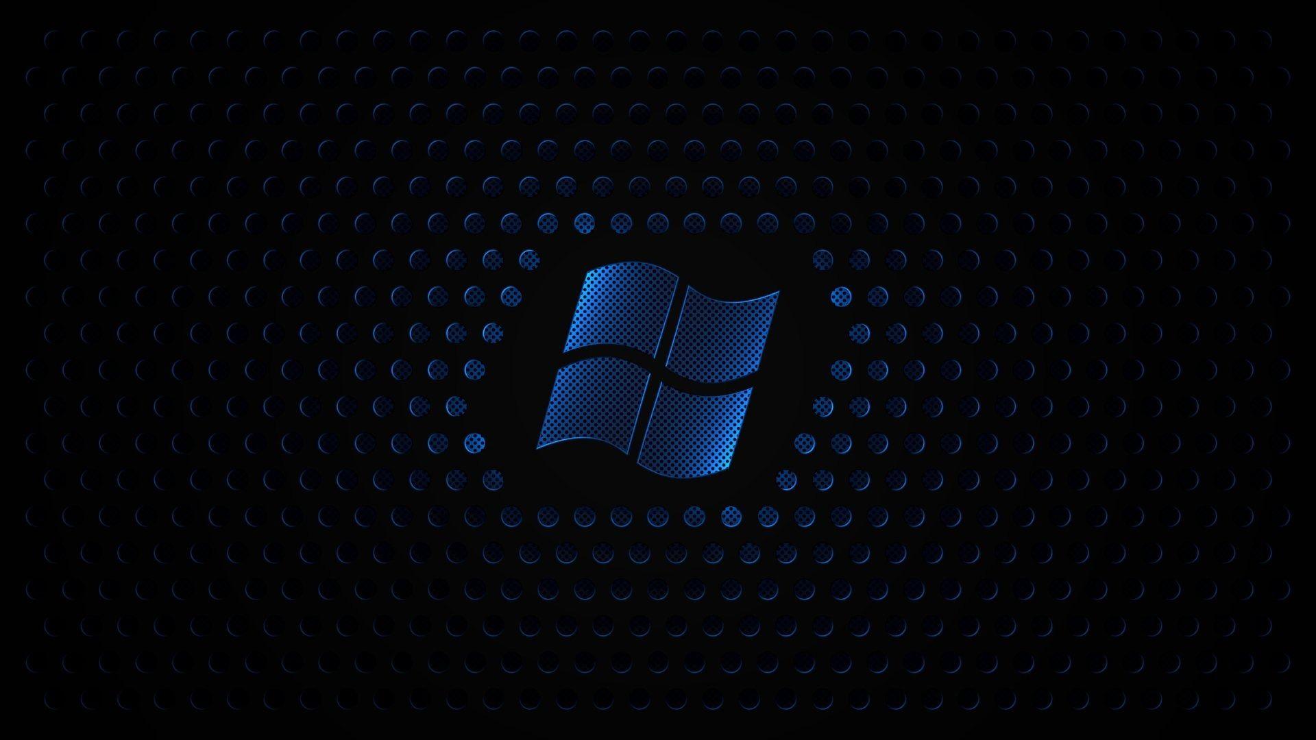 Black And Blue Desktop Background