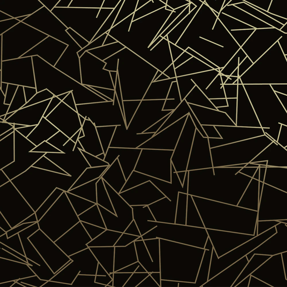 Black And Gold Geometric Wallpapers