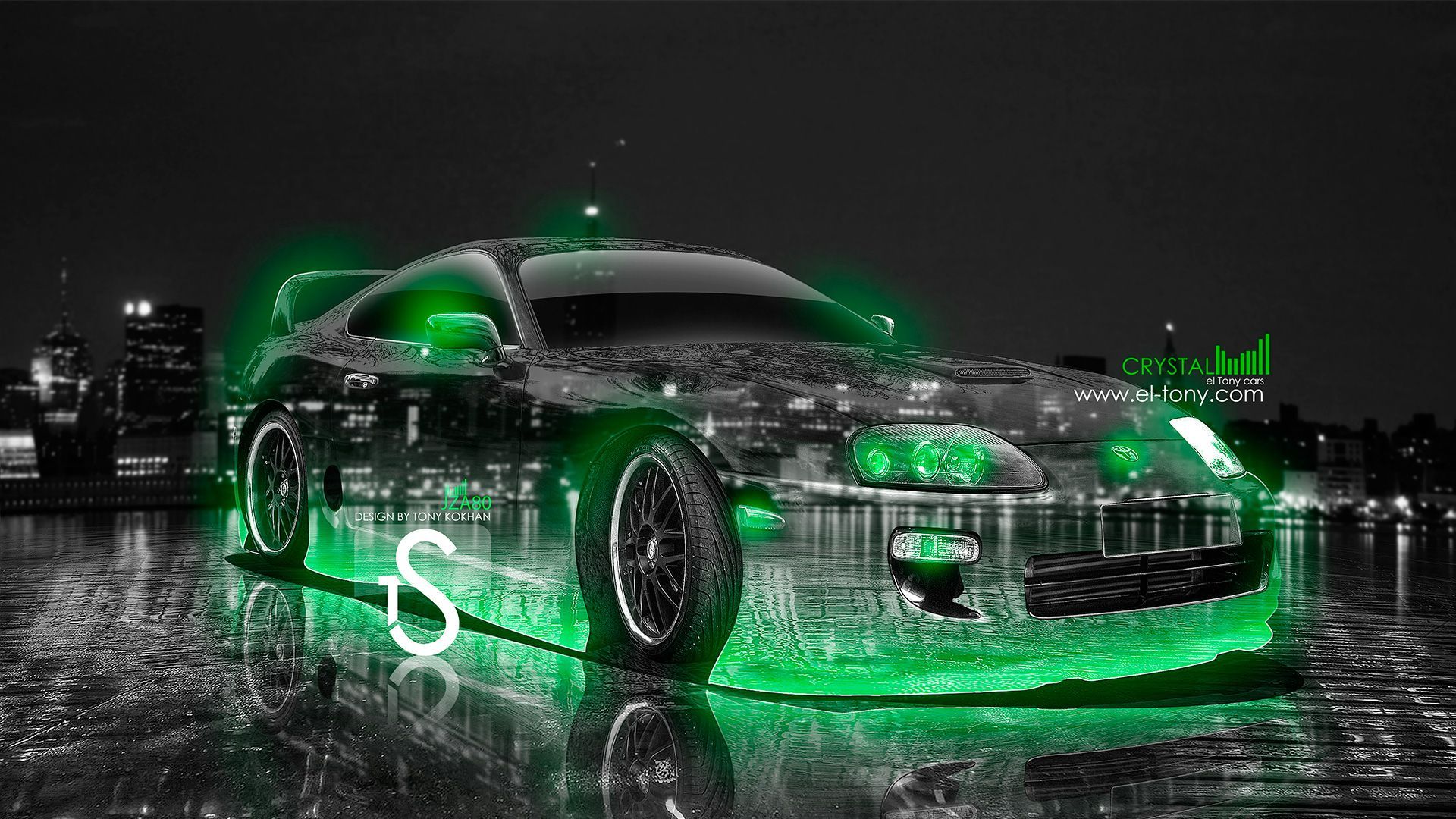 Black And Green Car Wallpapers