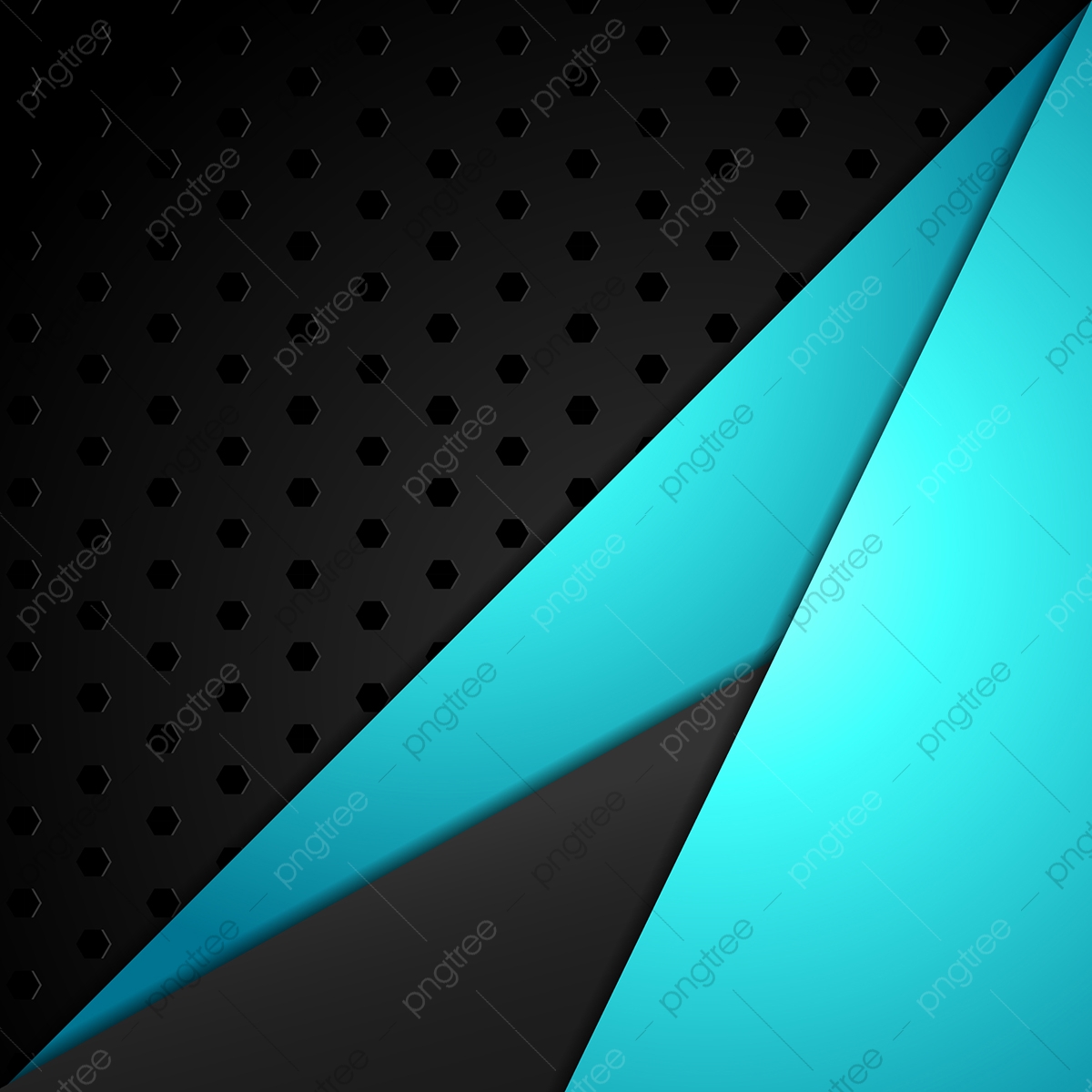 Black And Light Blue Background