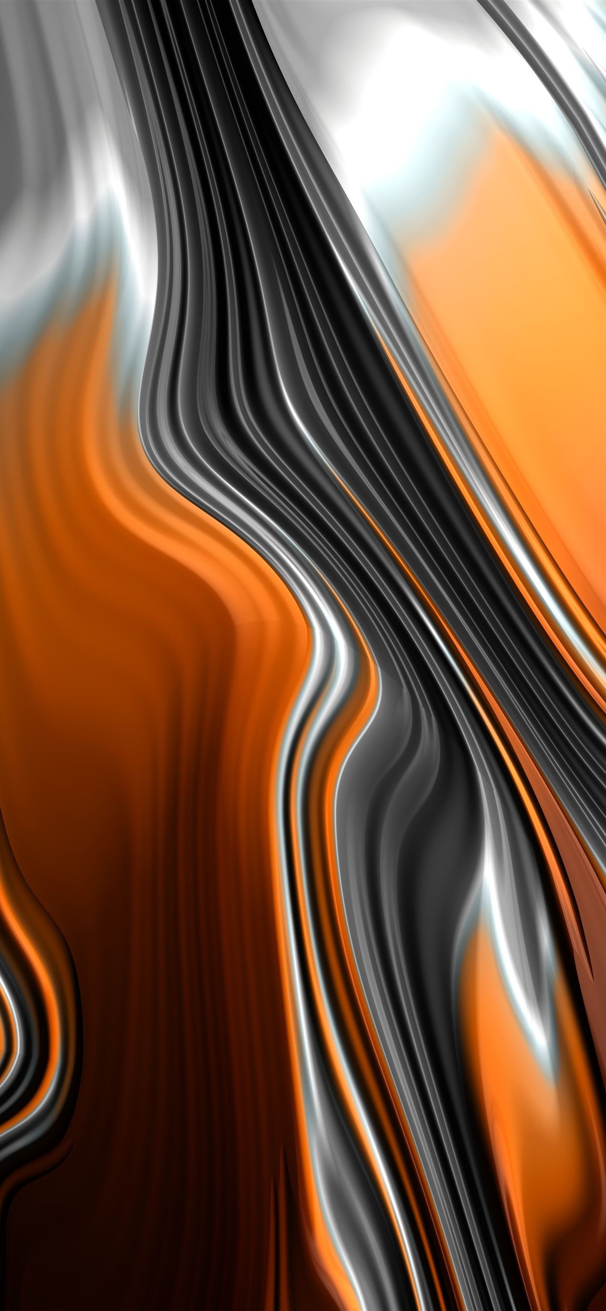 Black And Orange Abstract Wallpapers