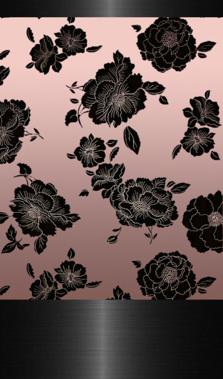 Black And Rose Gold Iphone Wallpapers