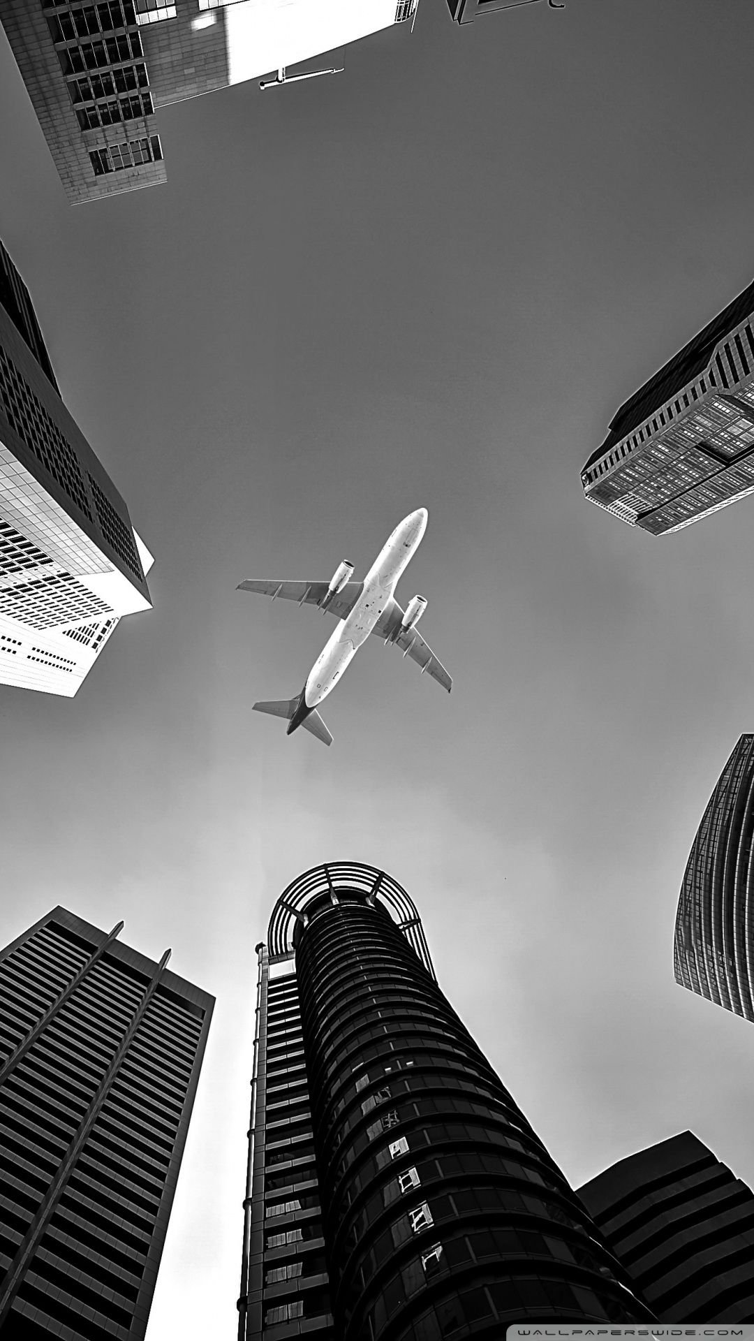 Black And White Airplane Wallpapers