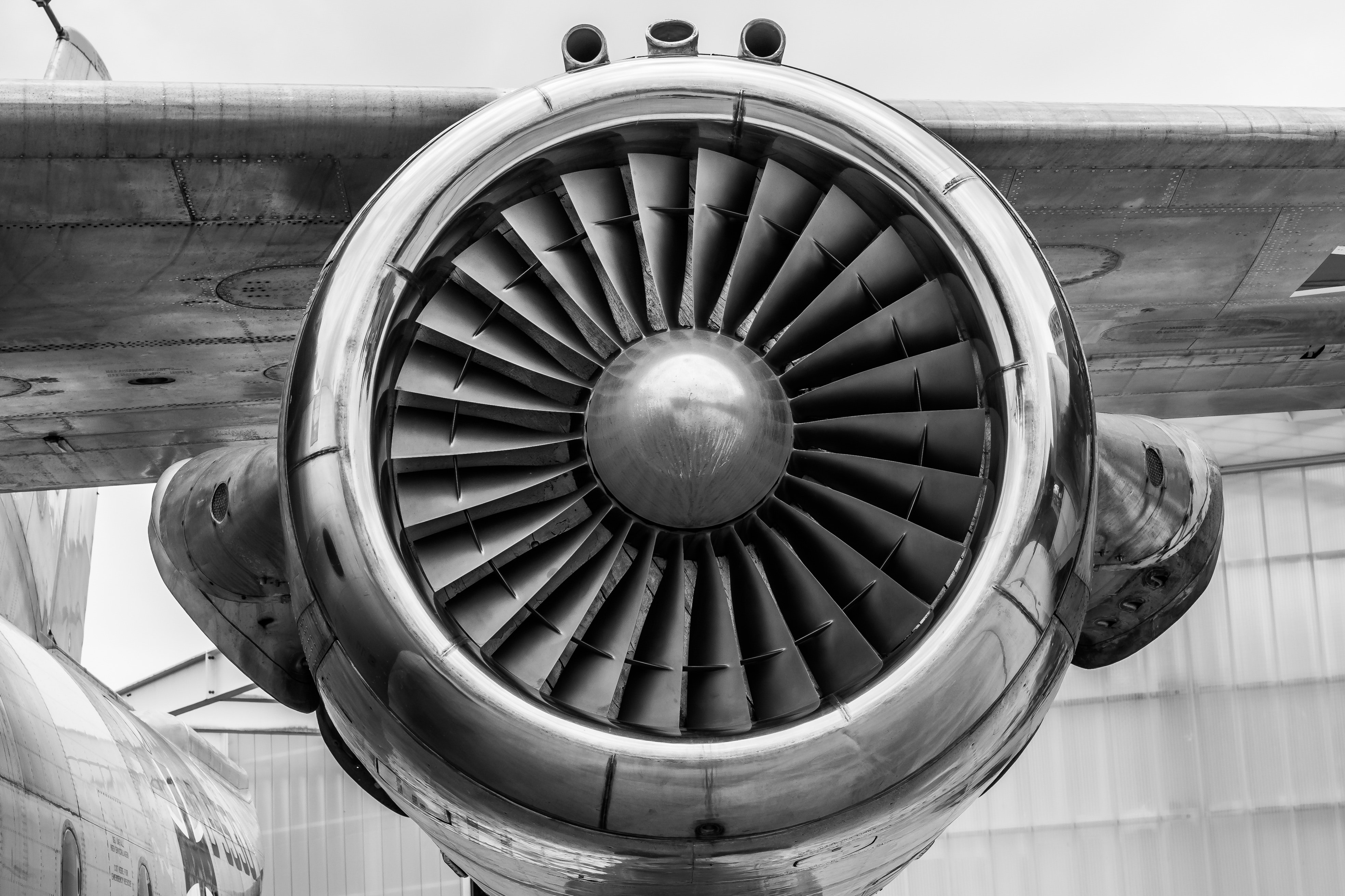 Black And White Airplane Wallpapers