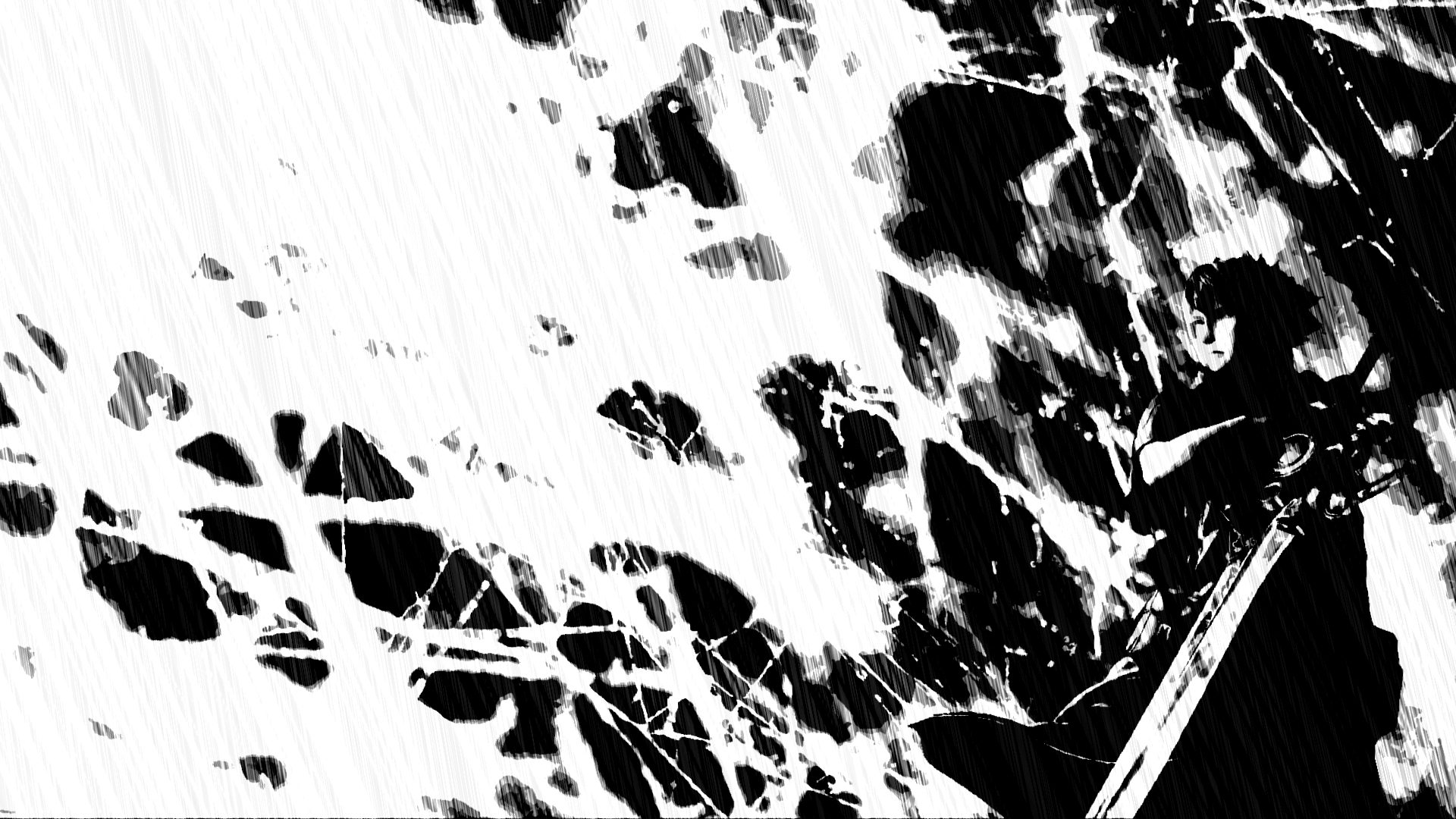 Black And White Animated Wallpapers