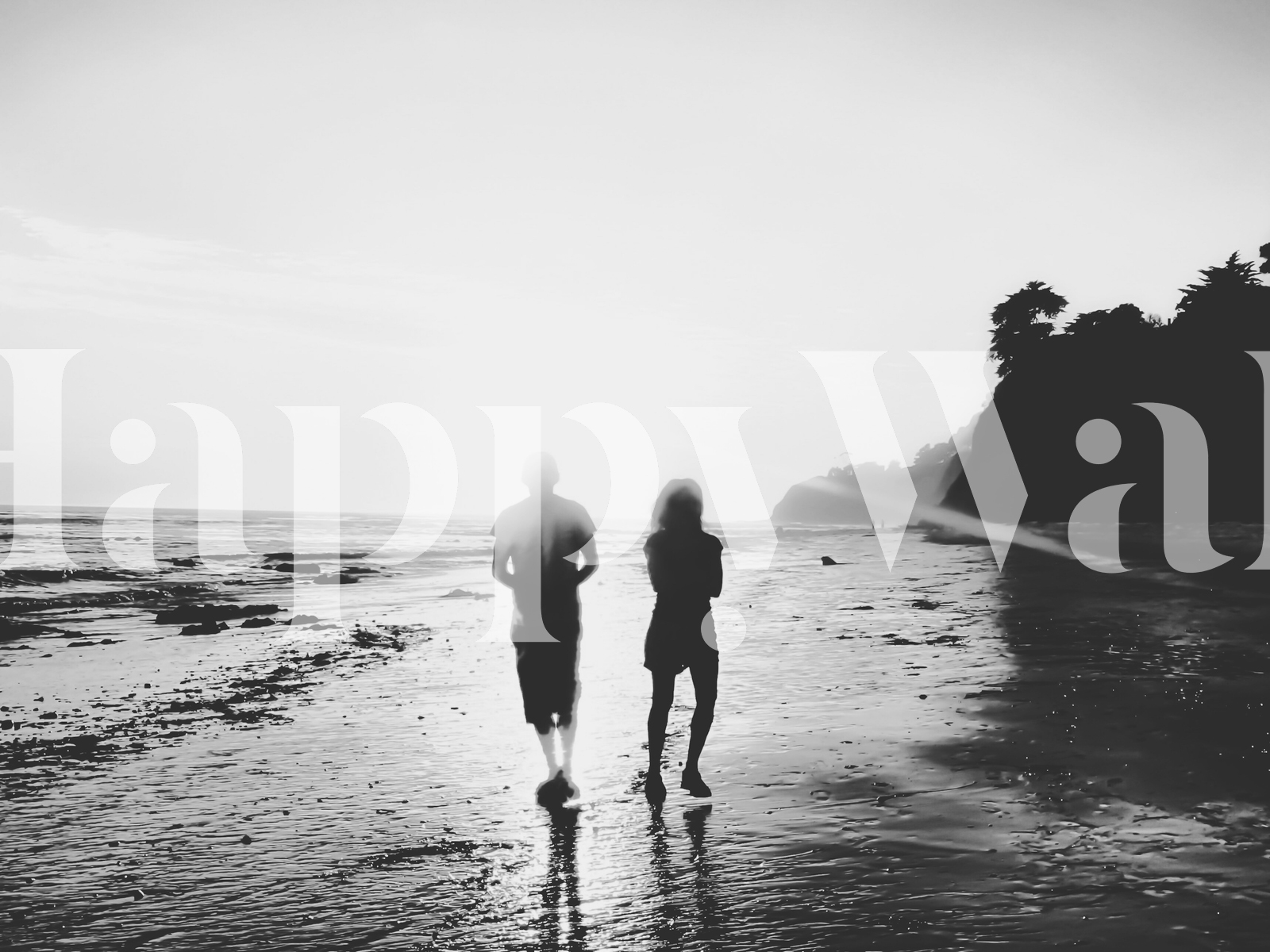 Black And White Beach Wallpapers