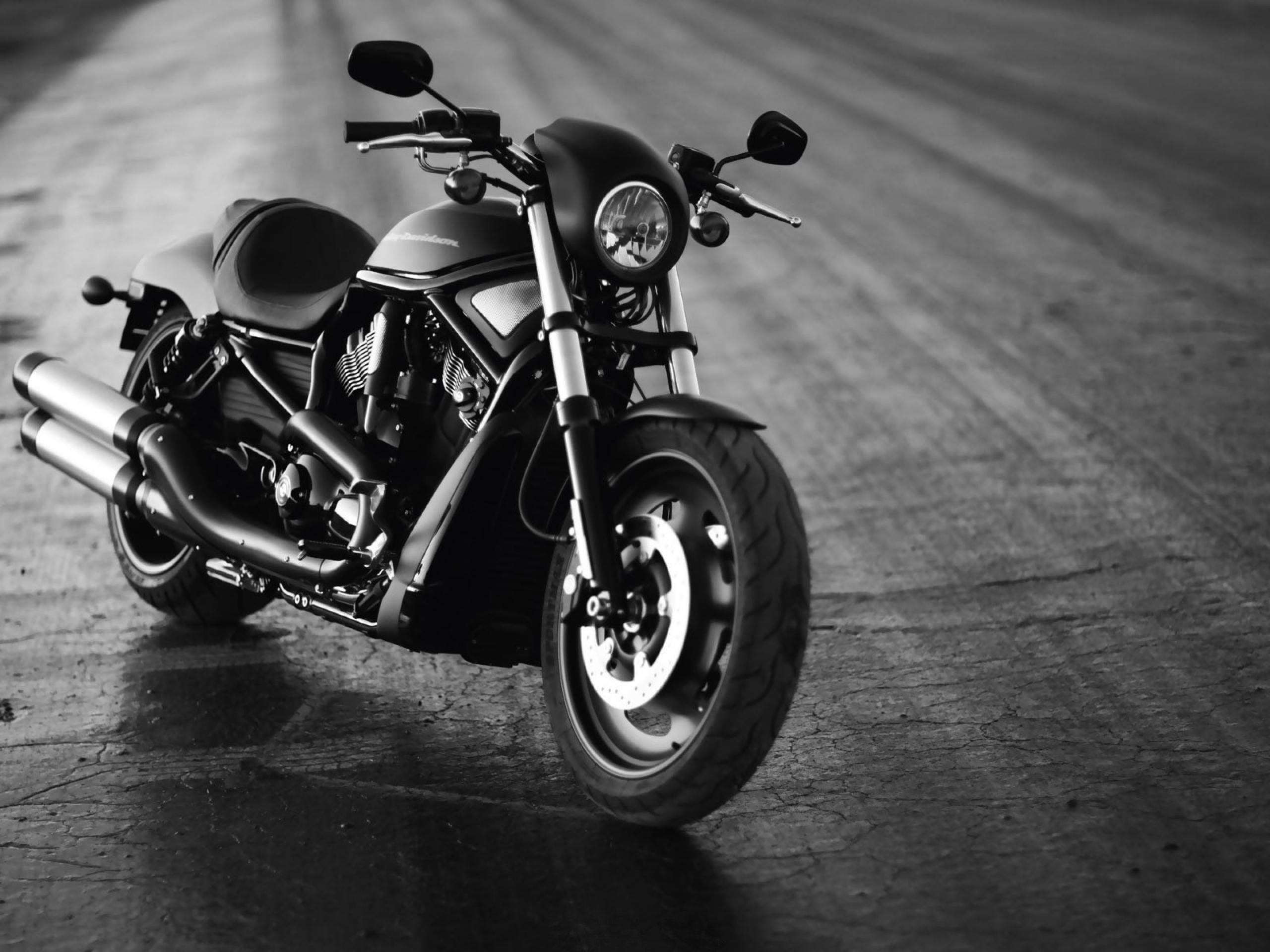 Black And White Bike Photos Wallpapers