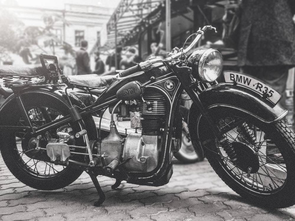 Black And White Bike Photos Wallpapers